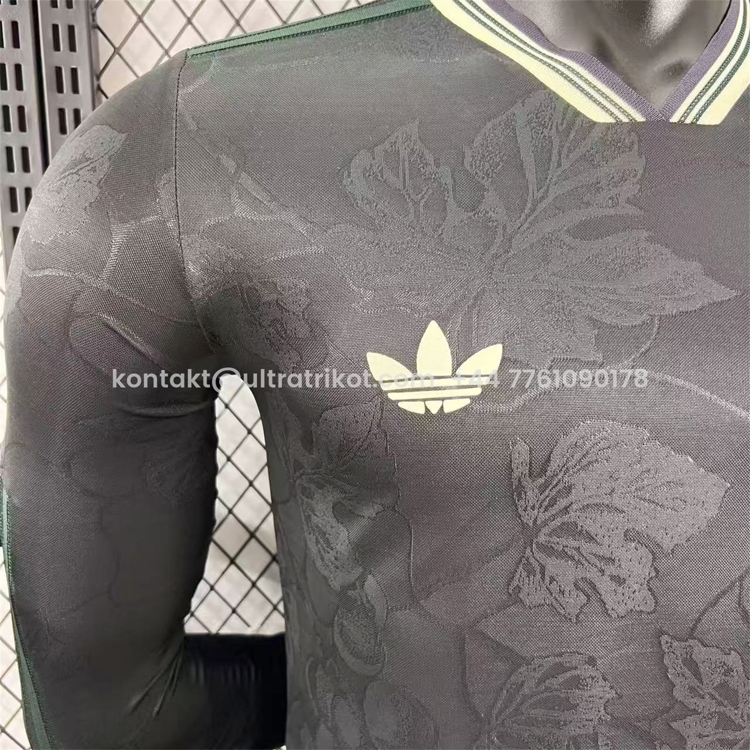 UltraTrikot-Juventus 25-26 Third Black Unsponsored Long Sleeves Jersey - Player Version