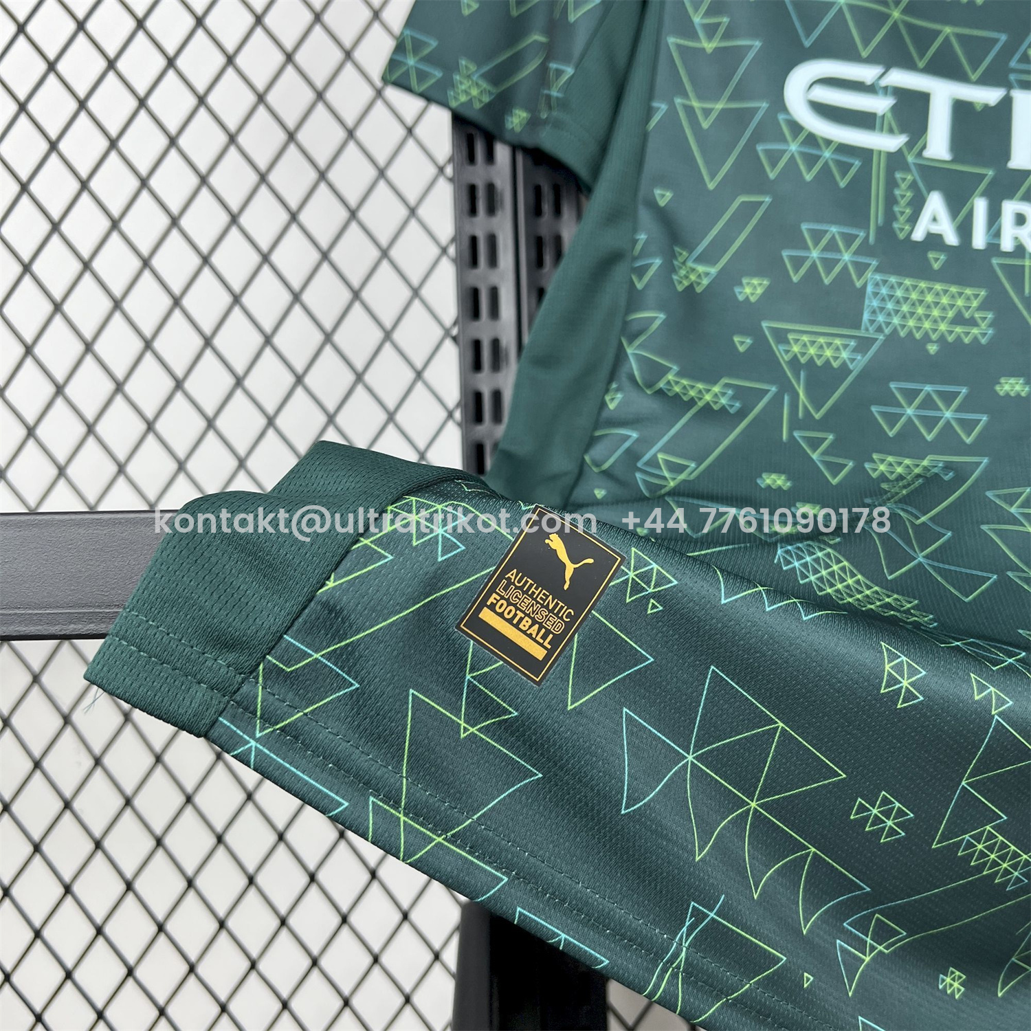 UltraTrikot-Manchester City 25-26 Fourth Green Jersey - Fans Version
