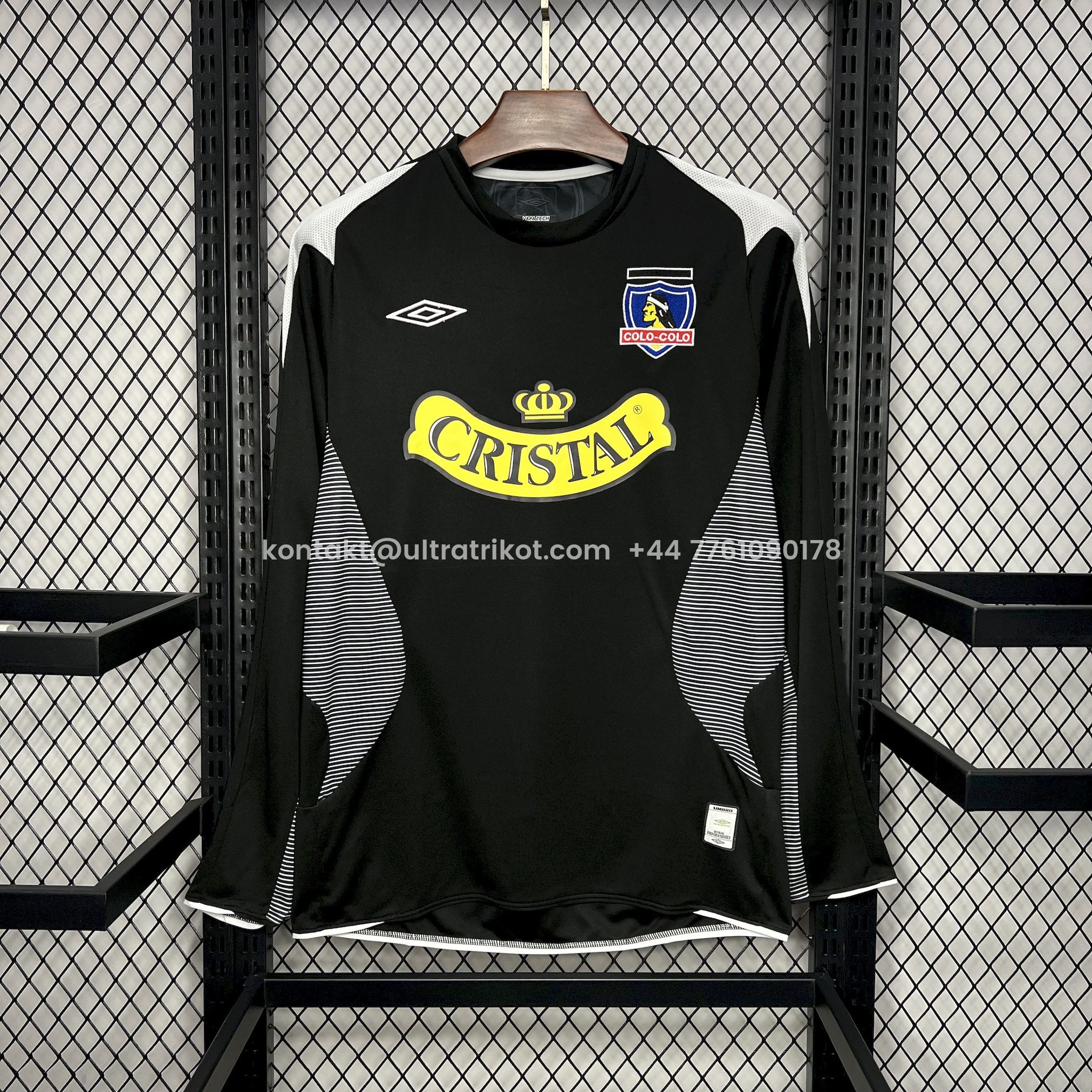 UltraTrikot-Retro Colo Colo 2006 Away Long Sleeve Jersey