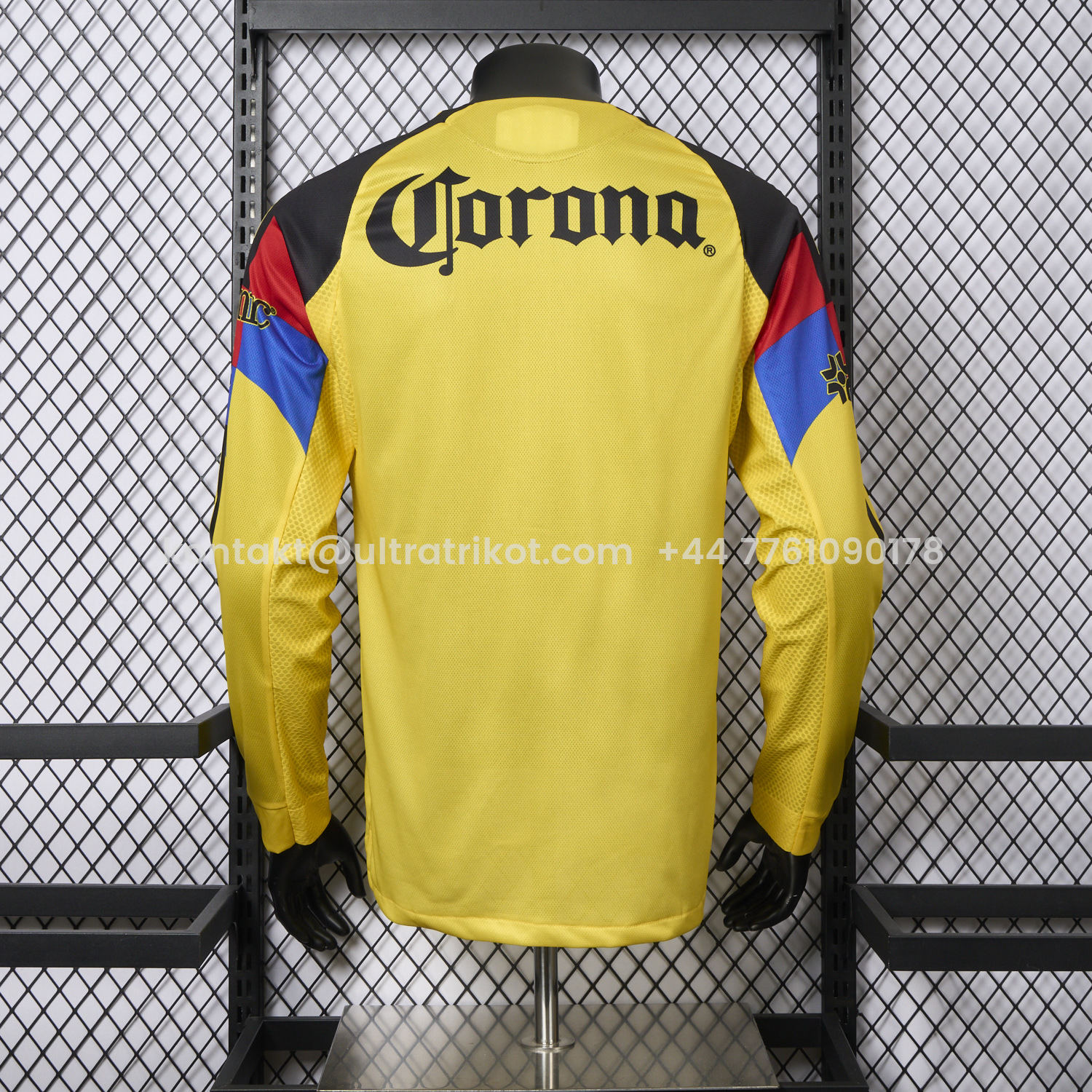 UltraTrikot-Club América 25-26 Home Long Sleeves Jersey - Player Version
