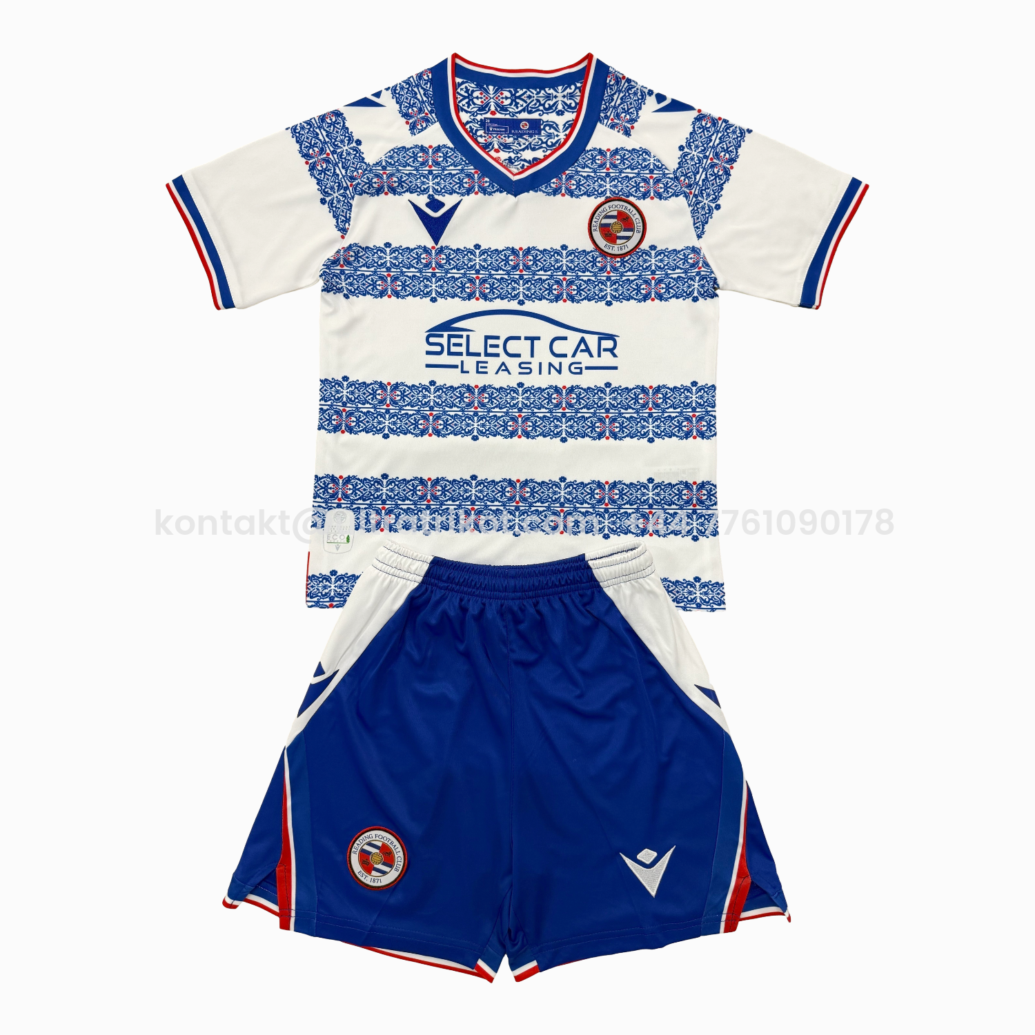 UltraTrikot-Reading Home Men's Adult Jersey Set - Fans Version