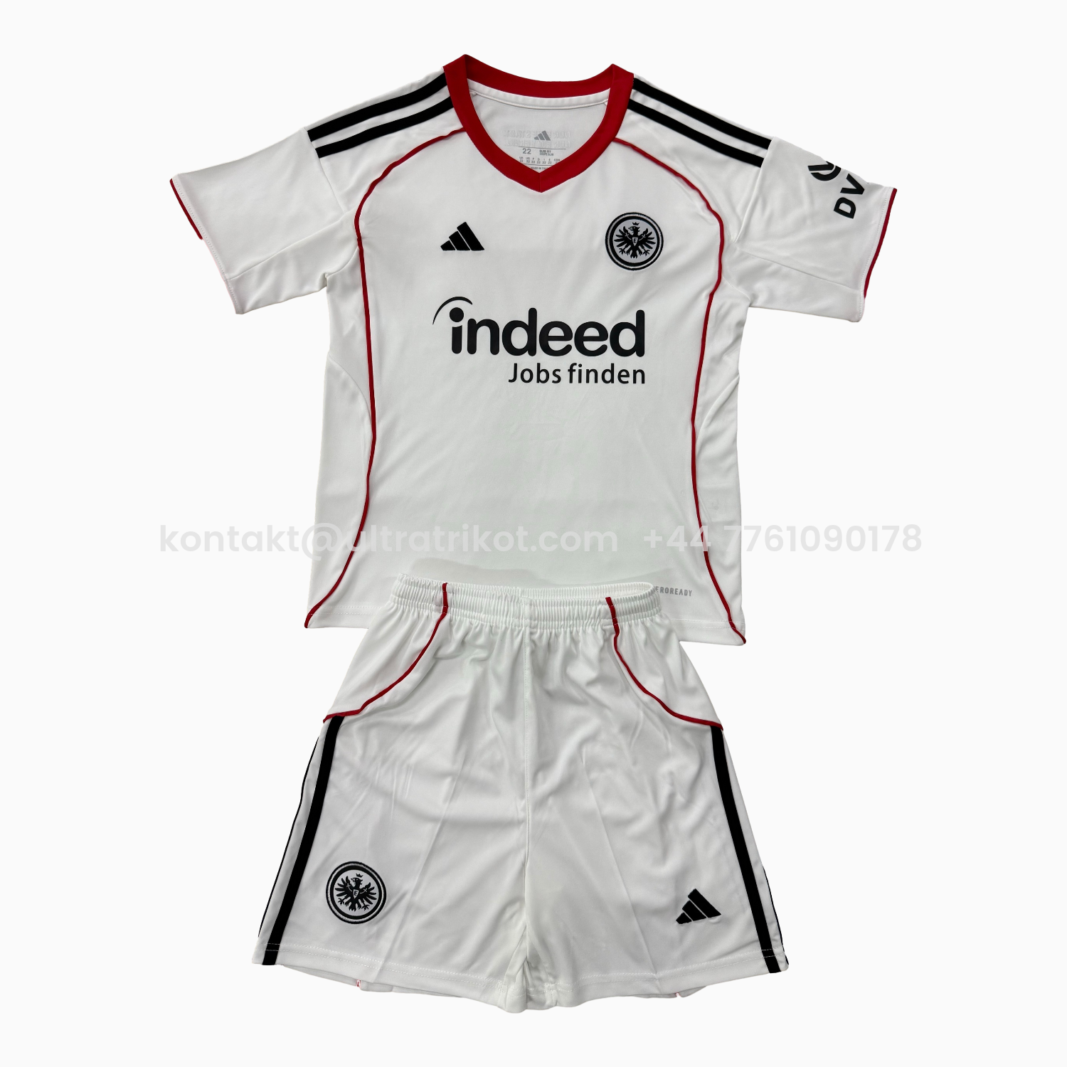 UltraTrikot-Frankfurt 25-26 Away Men's Adult Jersey Set - Fans Versionrsey Set - Fans Version