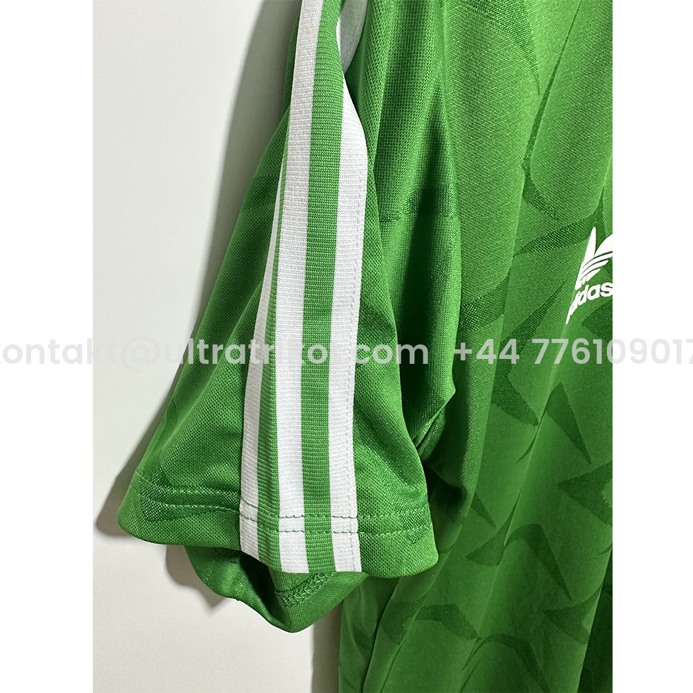 UltraTrikot-Retro Ireland 1990 Home Unsponsored Jersey