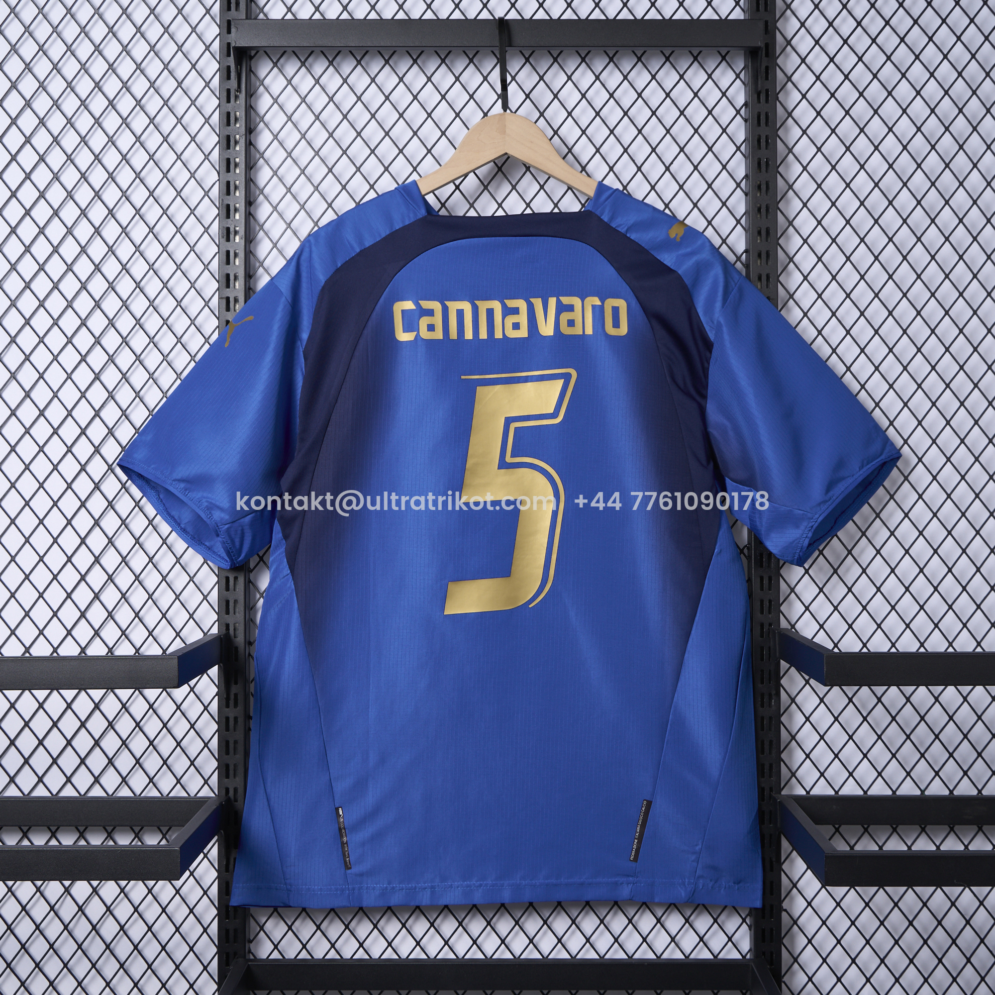 UltraTrikot-Retro Italy 2006 Home Stadium Jersey