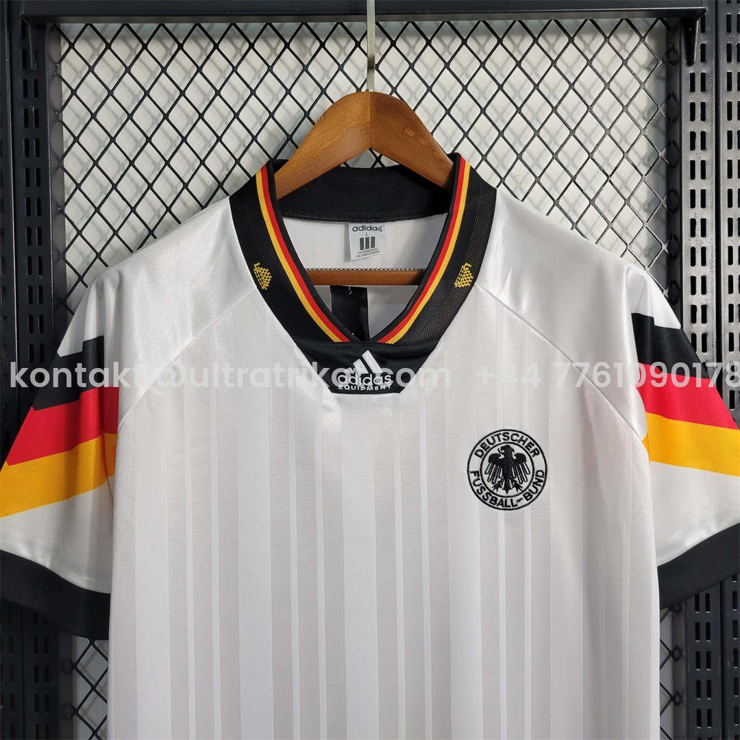 UltraTrikot-Retro Germany 1992 Home Stadium Jersey