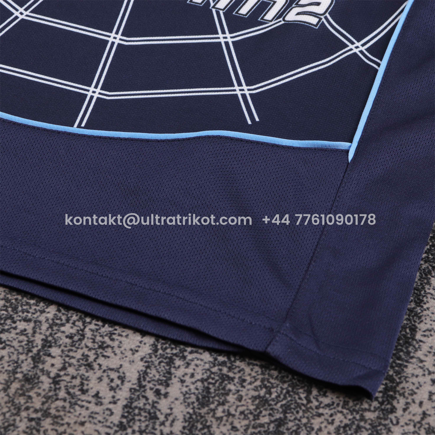 UltraTrikot-Retro Atletico Madrid 2004-05 Away S.p.i.d.e.r M.a.n Special Kids Kit