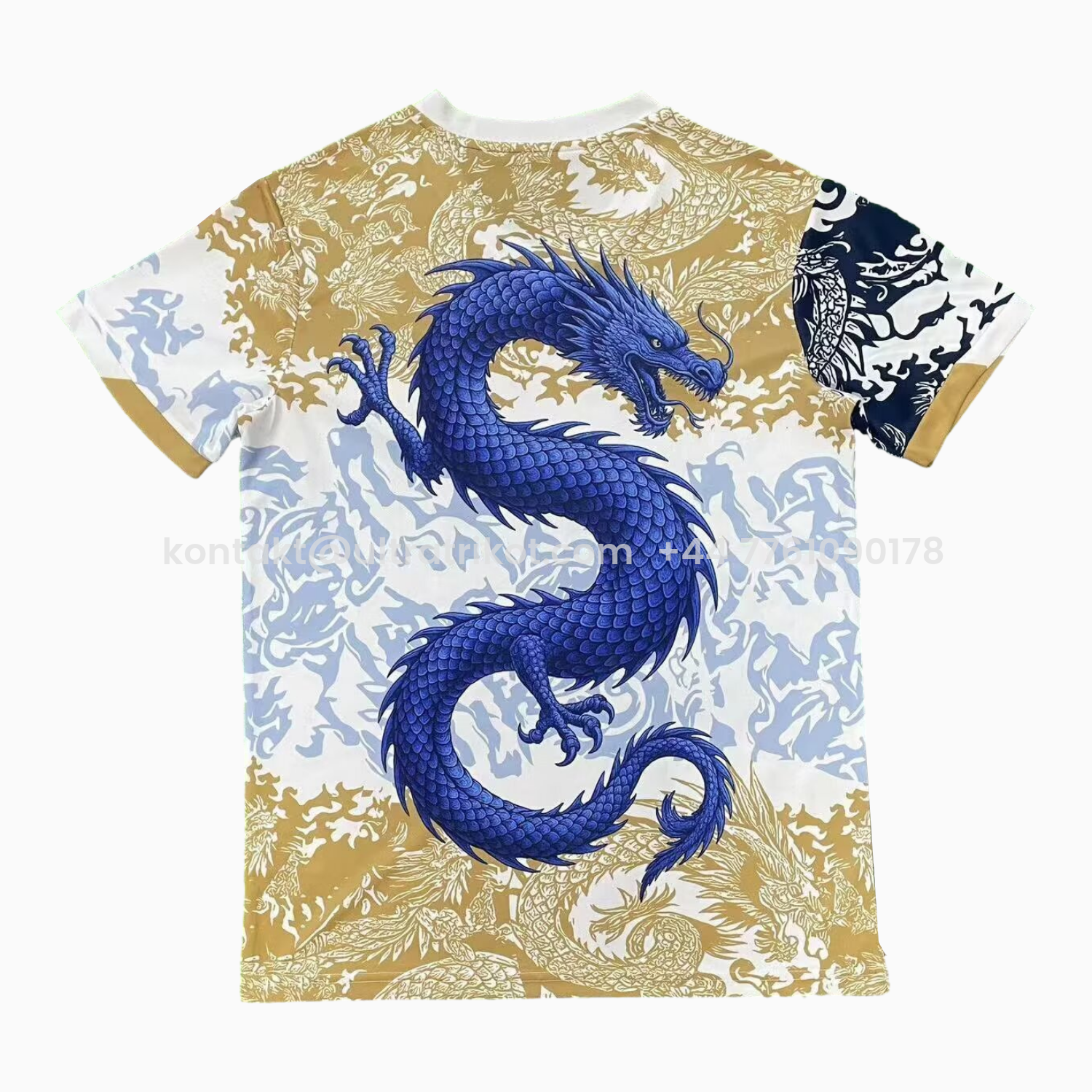 UltraTrikot-Porto 25-26 Blue Dragon Yellow And White Jersey - Fans Version