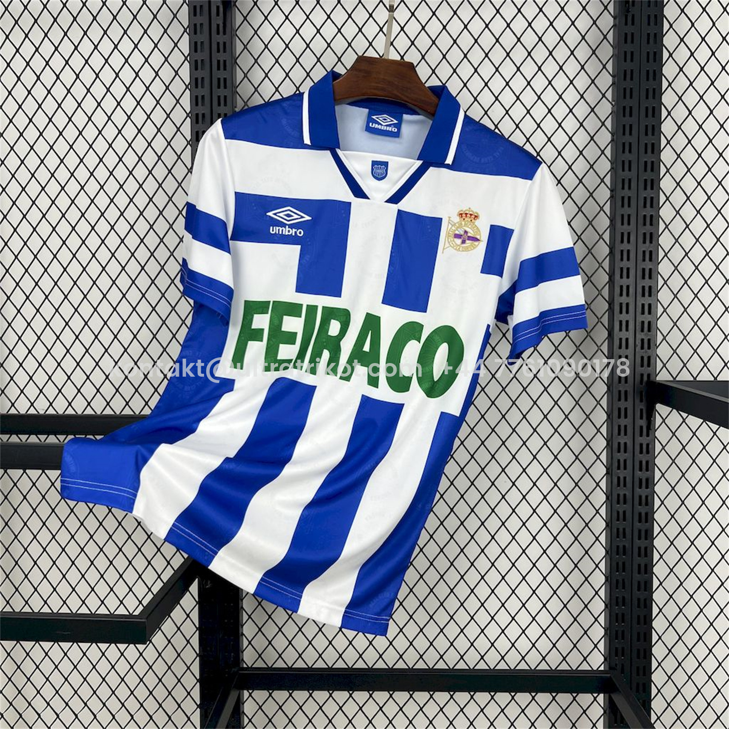 UltraTrikot-Retro Deportivo de La Coruña 1994-95 Home Jersey