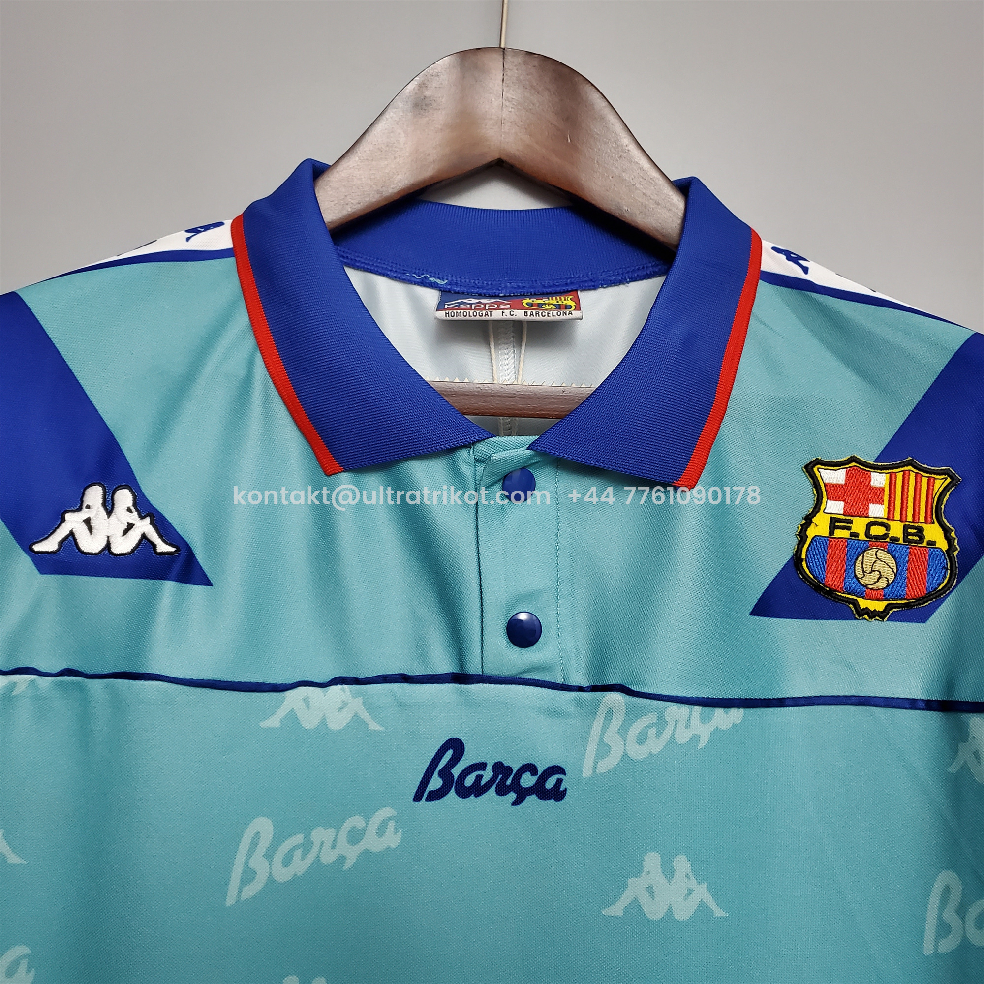 UltraTrikot-Retro Barcelona 92-95 Away Stadium Jersey