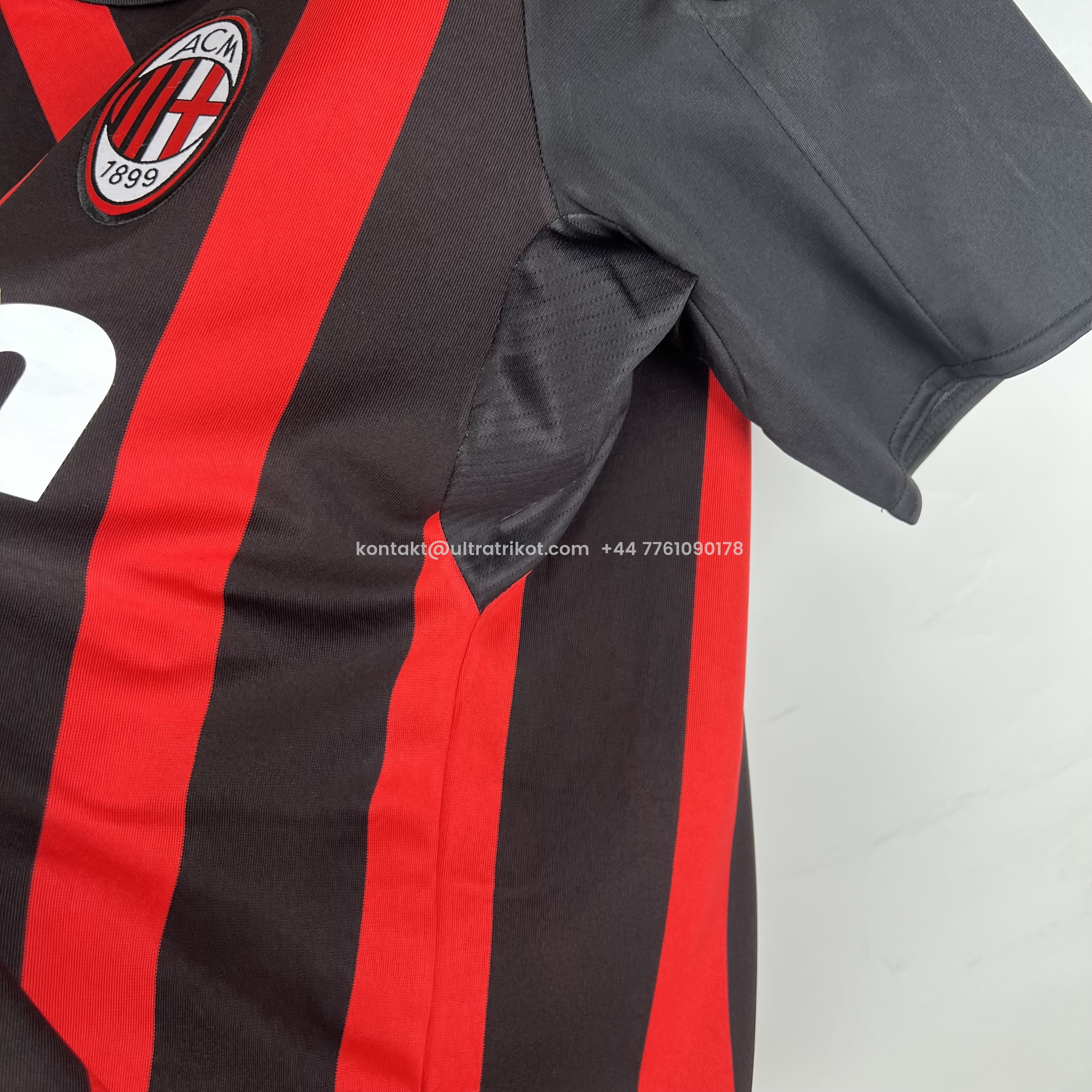 UltraTrikot-Retro AC Milan 2008-09 Home Stadium Jersey