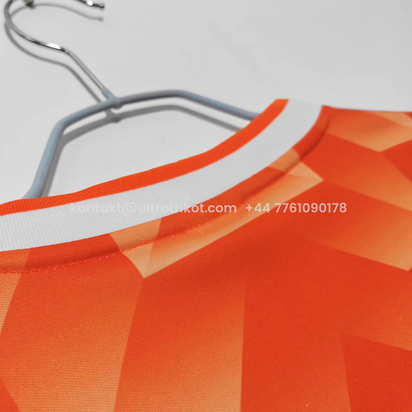 UltraTrikot-Retro Netherlands 1988 Orange Training Jersey