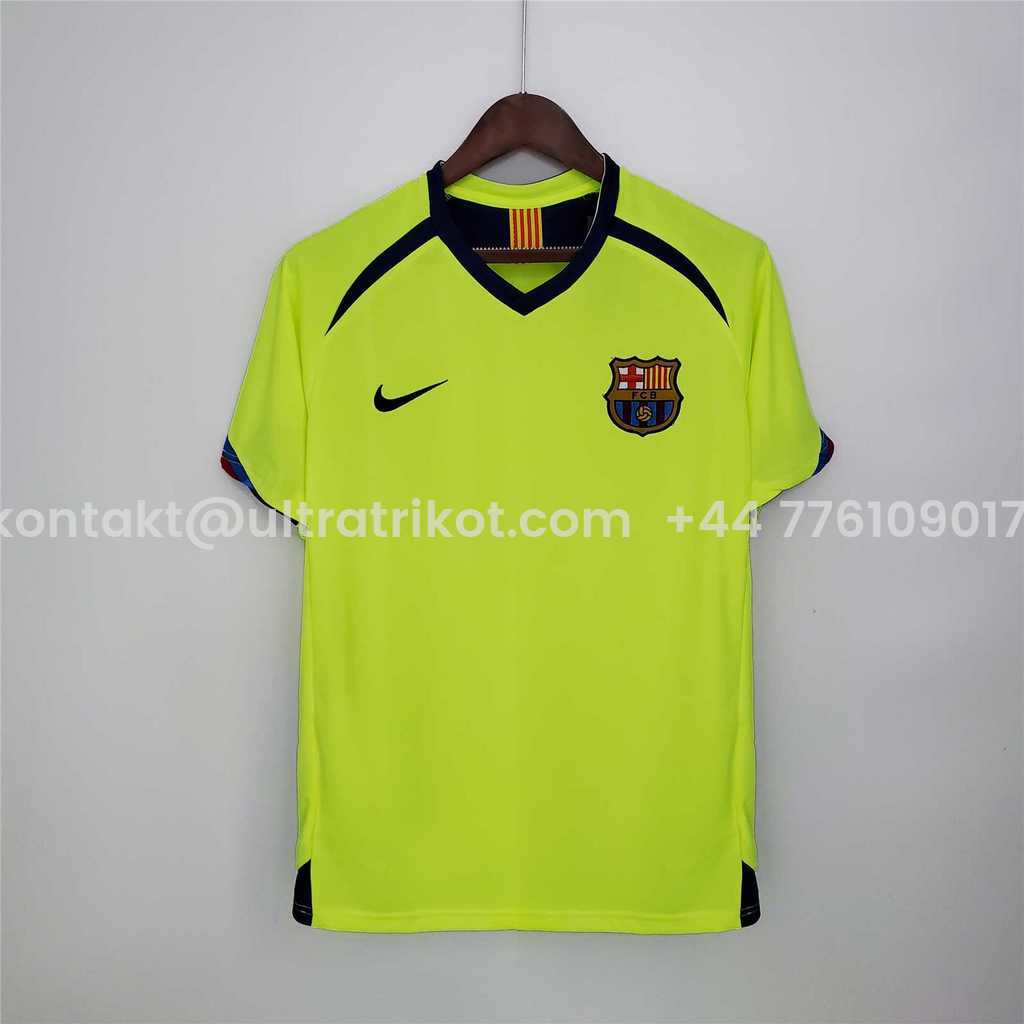 UltraTrikot-Retro Barcelona 05-06 Away Jersey