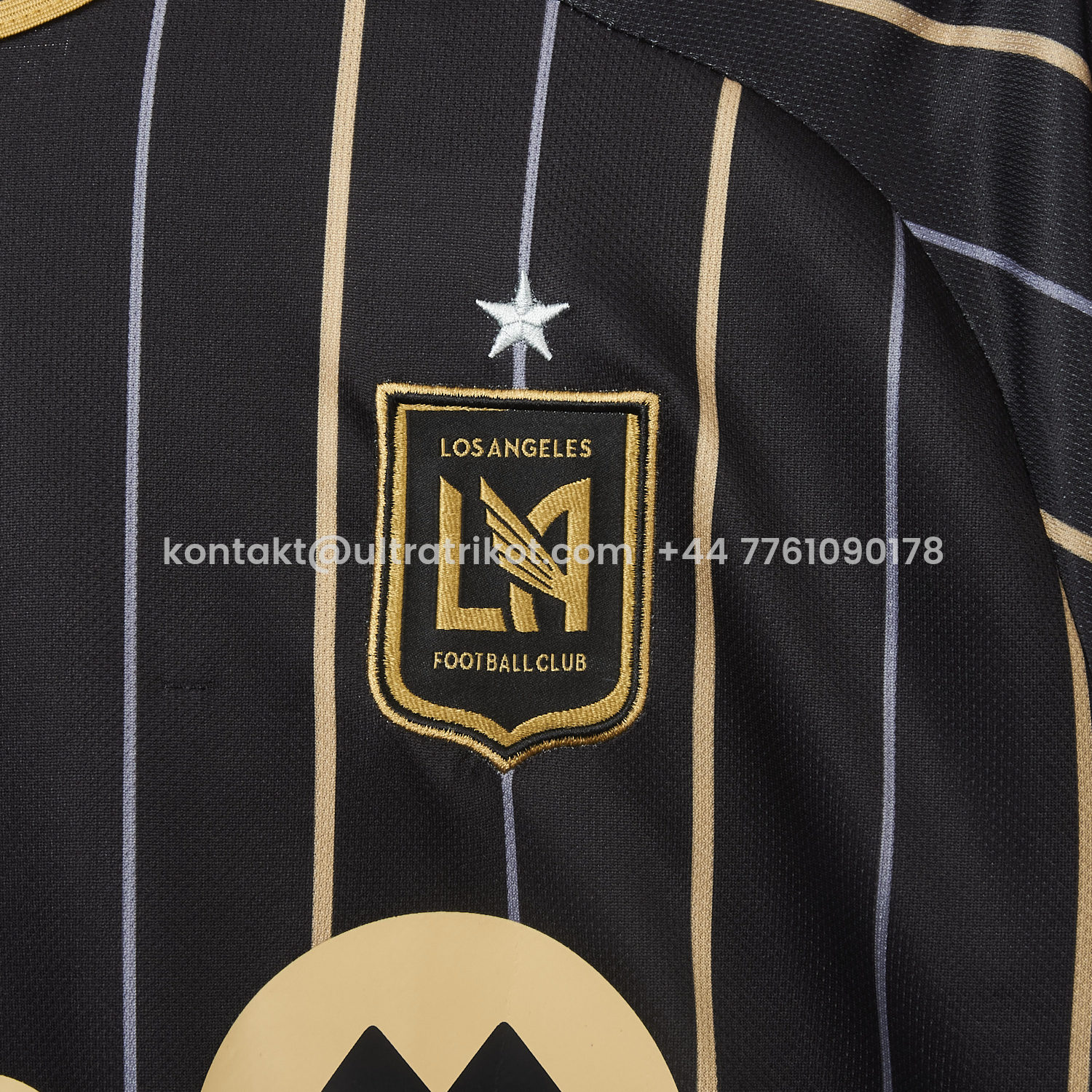 UltraTrikot-Los Angeles FC 25-26 Home Black Jersey - Fans Version