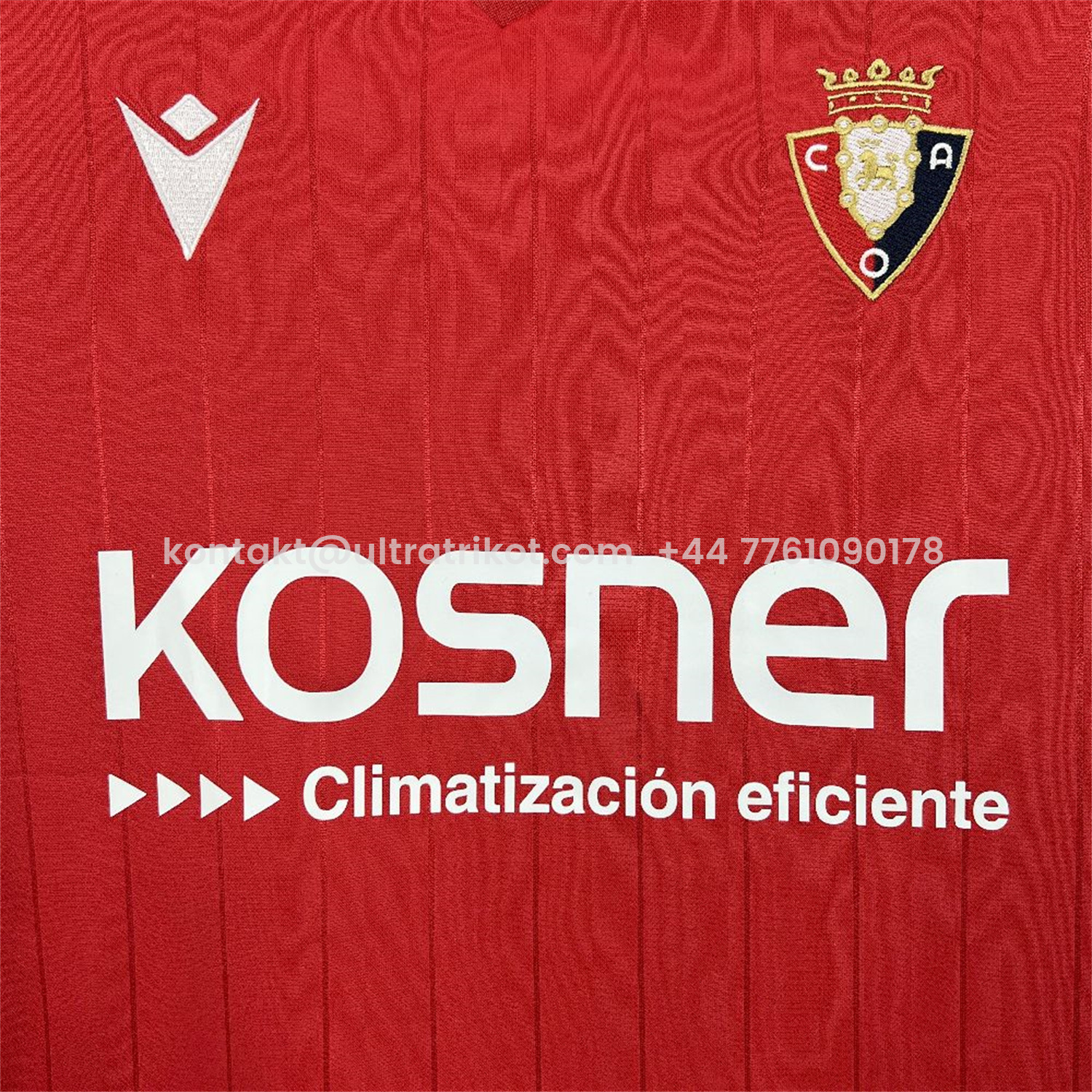 UltraTrikot-Osasuna 25-26 Home Jersey - Fans Version