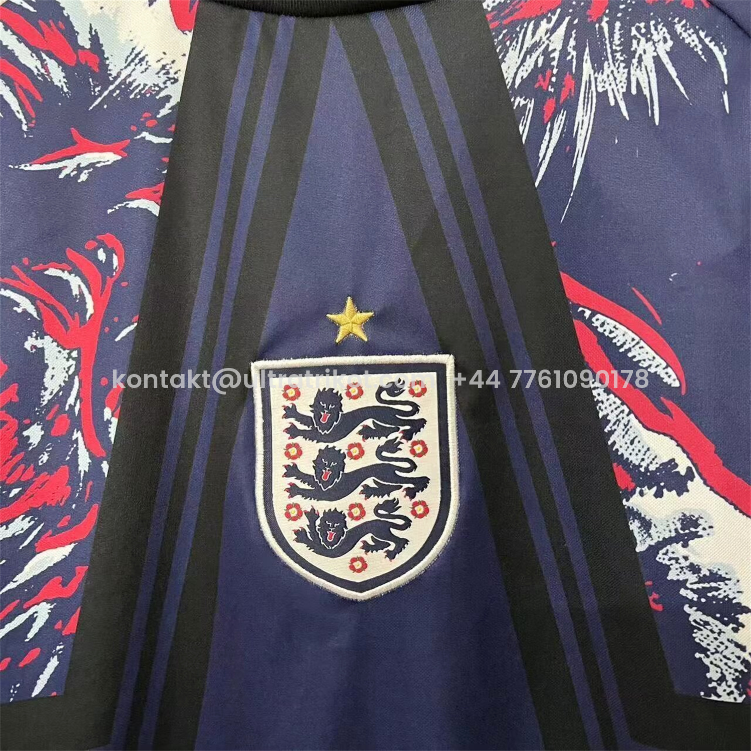 UltraTrikot-England 2026 Hollywood Special Long Sleeves Jersey - Fans Version