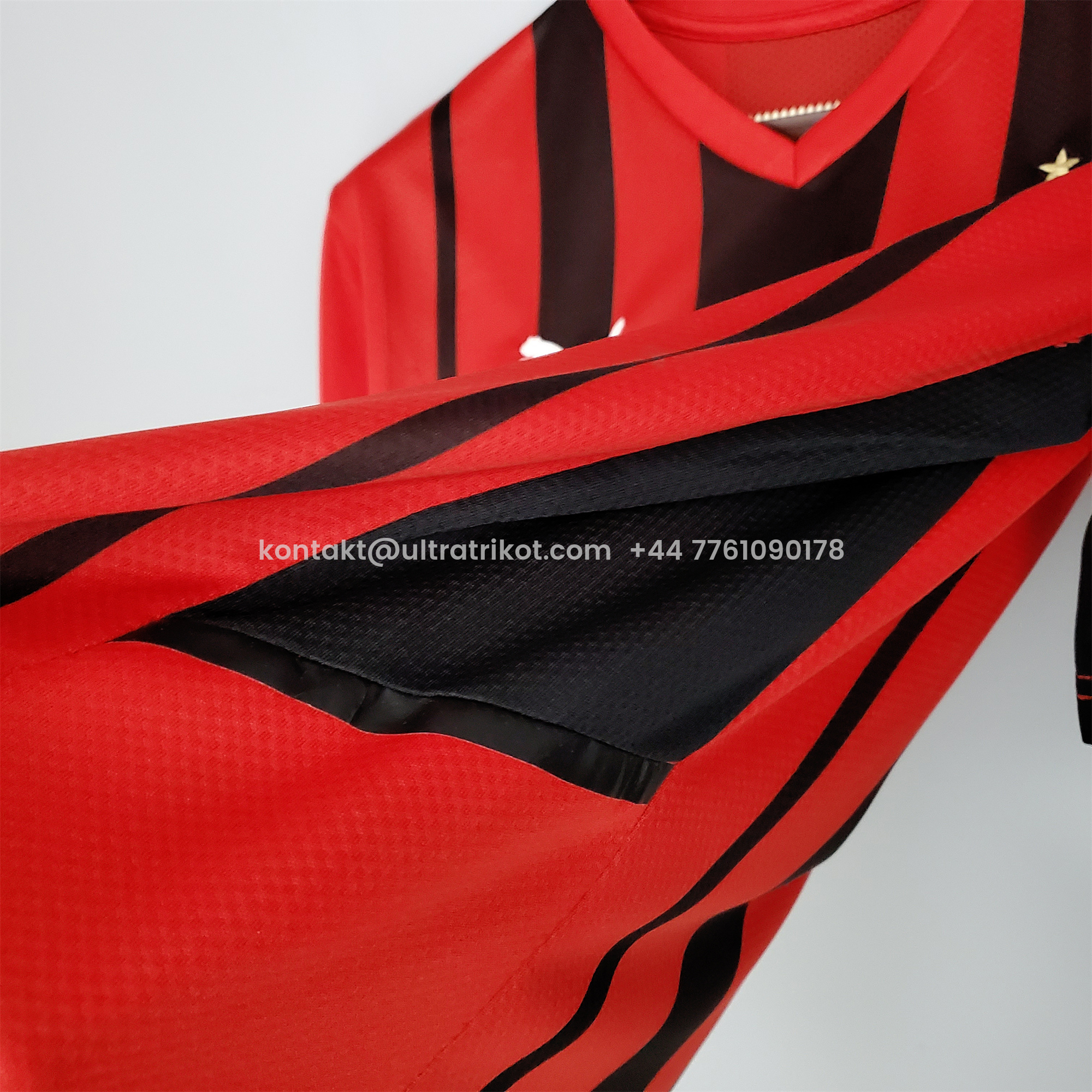 UltraTrikot-Retro AC Milan 2021-22 Home Stadium Jersey