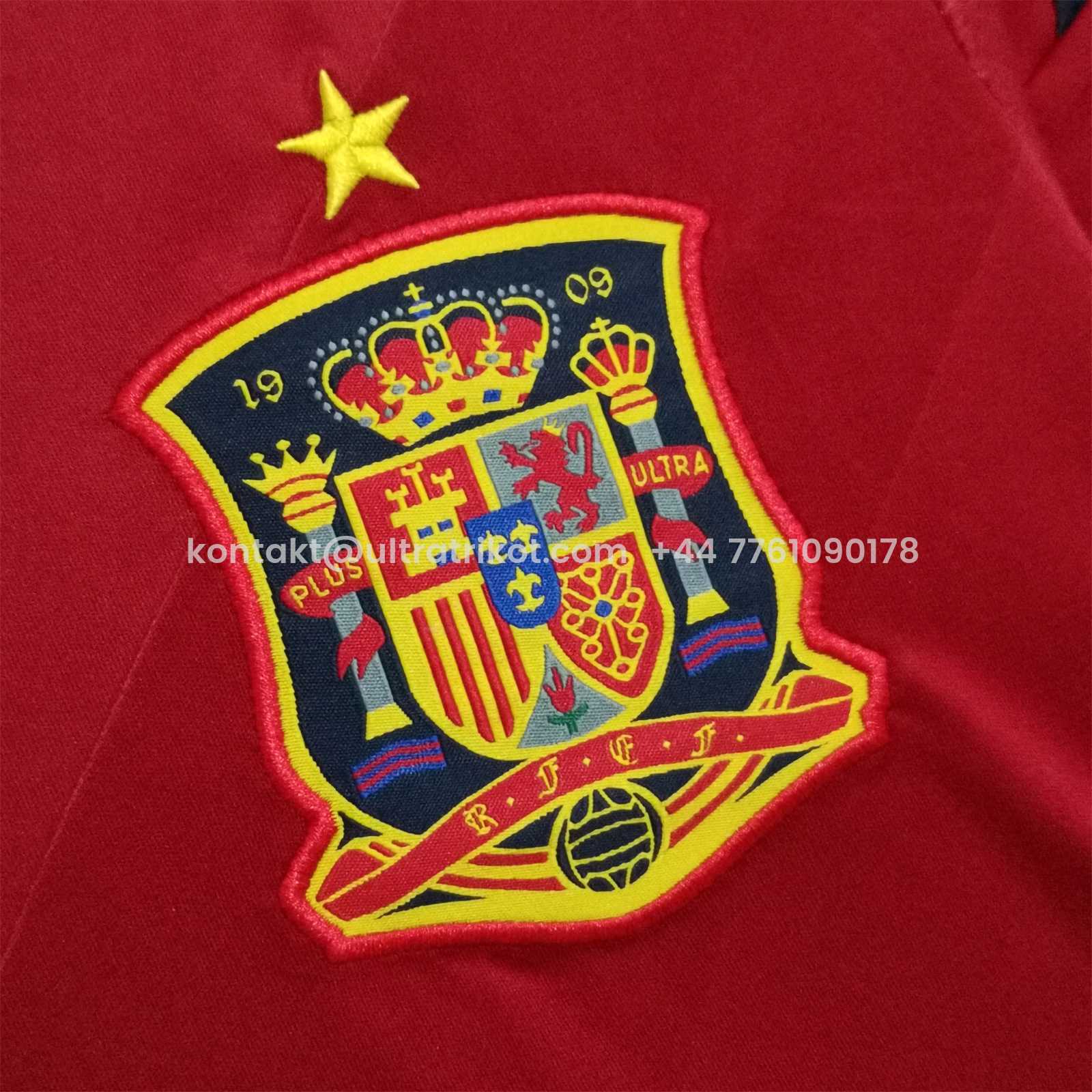 UltraTrikot-Retro Spain 2012 Home Stadium Jersey