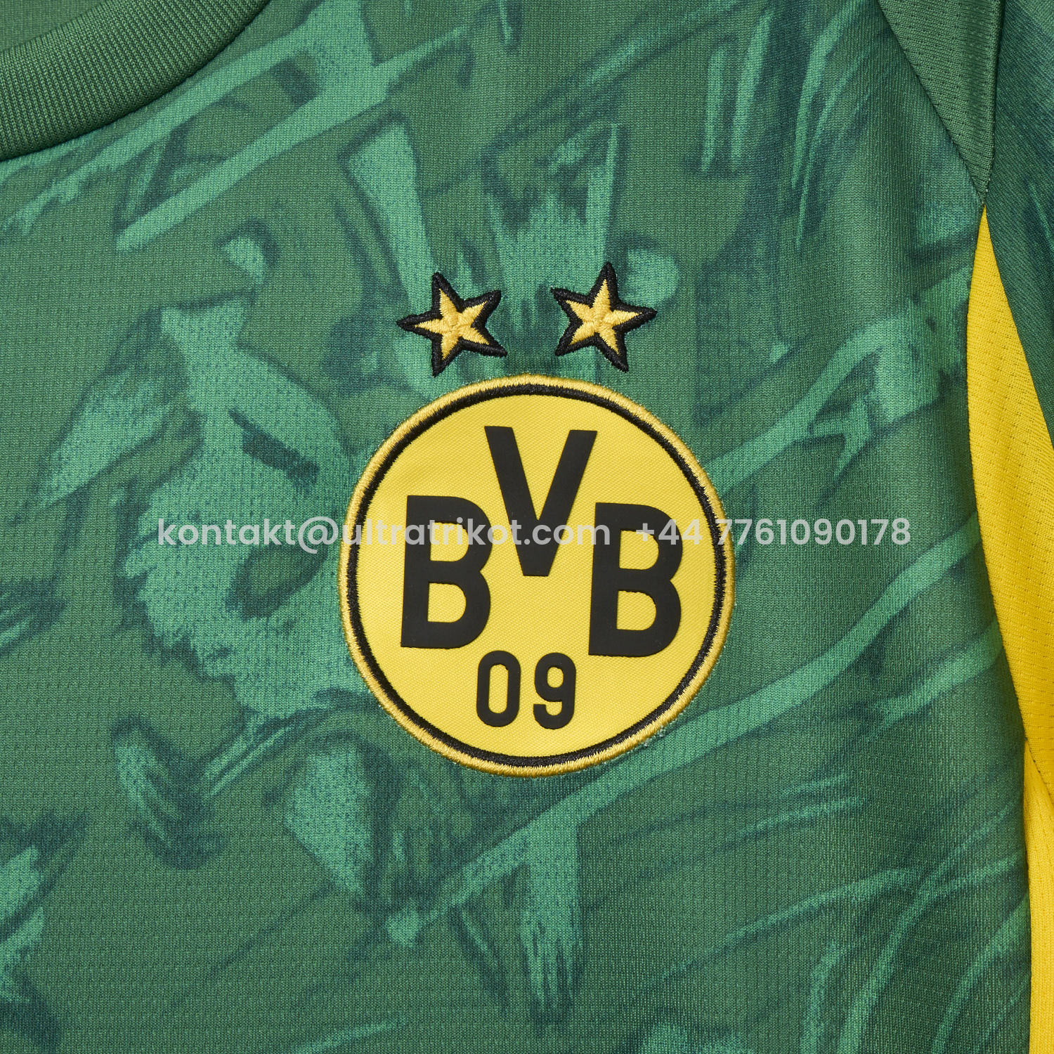 UltraTrikot-Dortmund 25-26 Green Goalkeeper Jersey - Fans Version