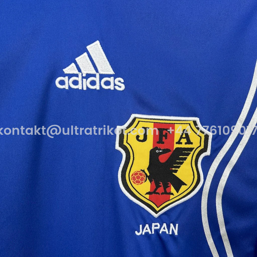 UltraTrikot-Retro Japan 2006 Home Long Sleeves Jersey
