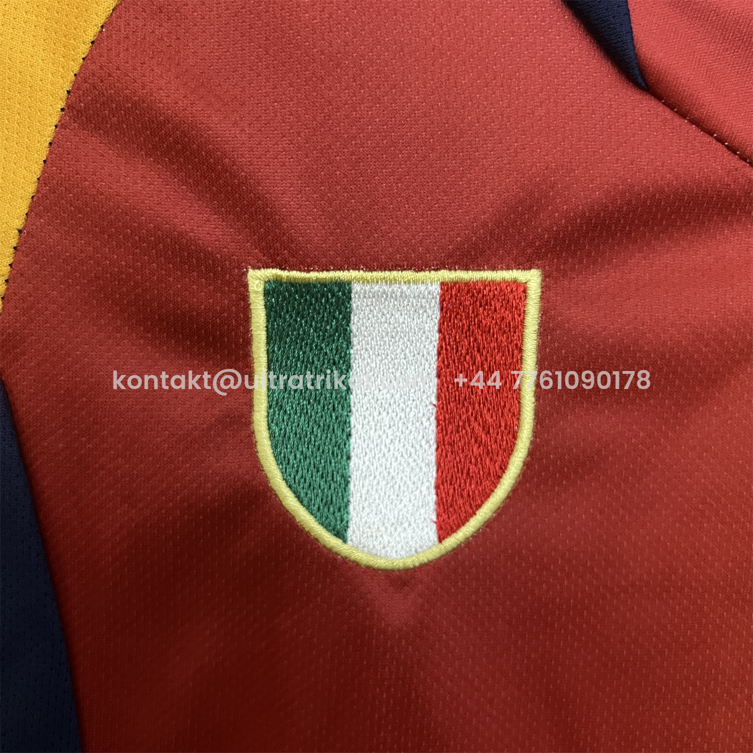 UltraTrikot-Retro Roma 2001-02 Home Kids Kit