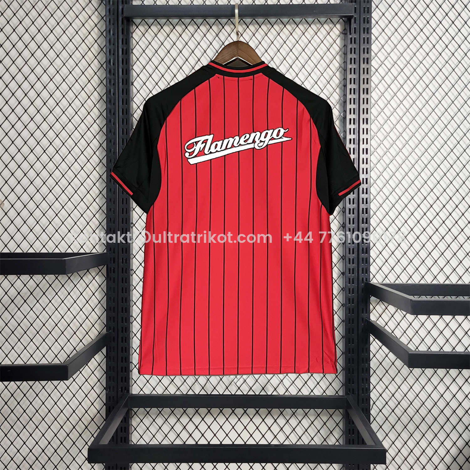 UltraTrikot-Flamengo 25-26 Red Baseball Jersey with Black Stripes