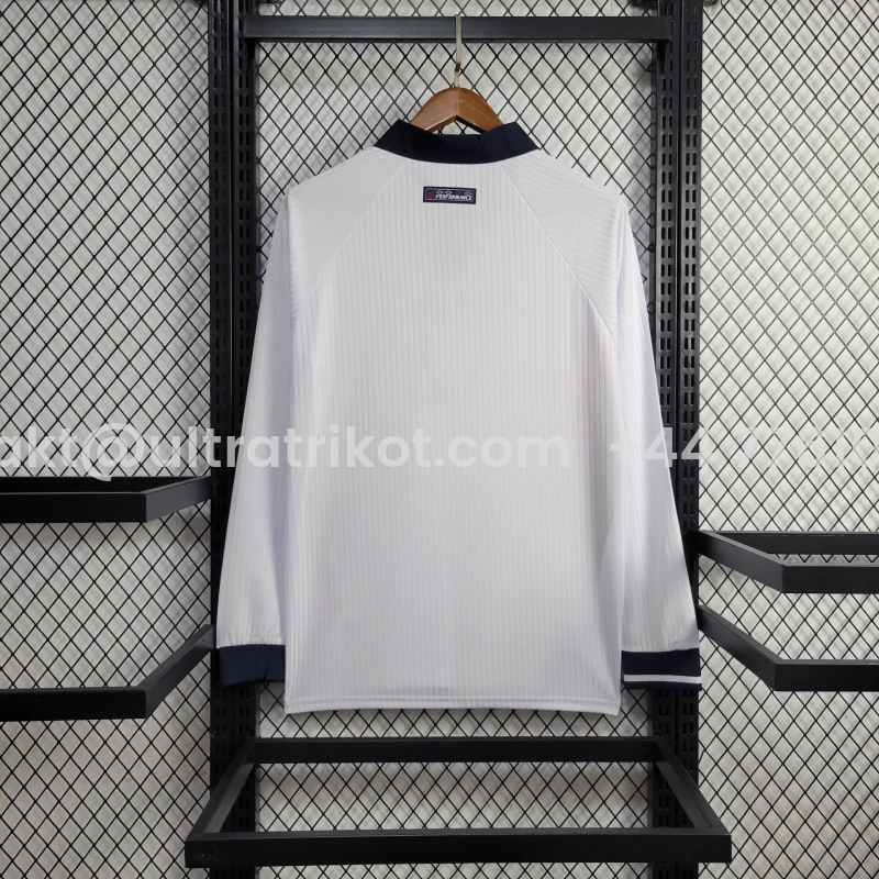 UltraTrikot-Retro England 1998 Home Stadium Long Sleeve Jersey