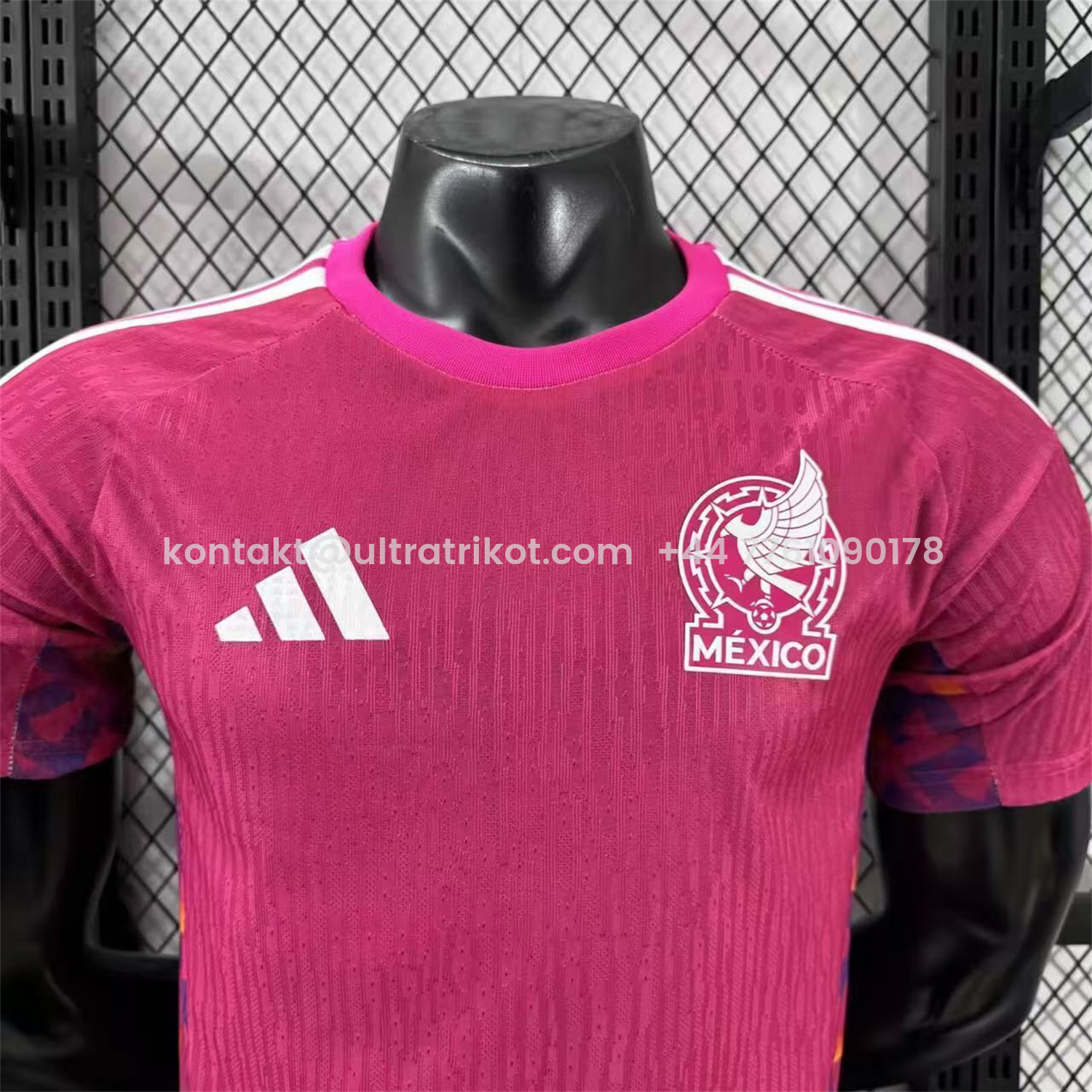 UltraTrikot-Mexico 2026 Pink Goalkeeper Jersey - Player Version