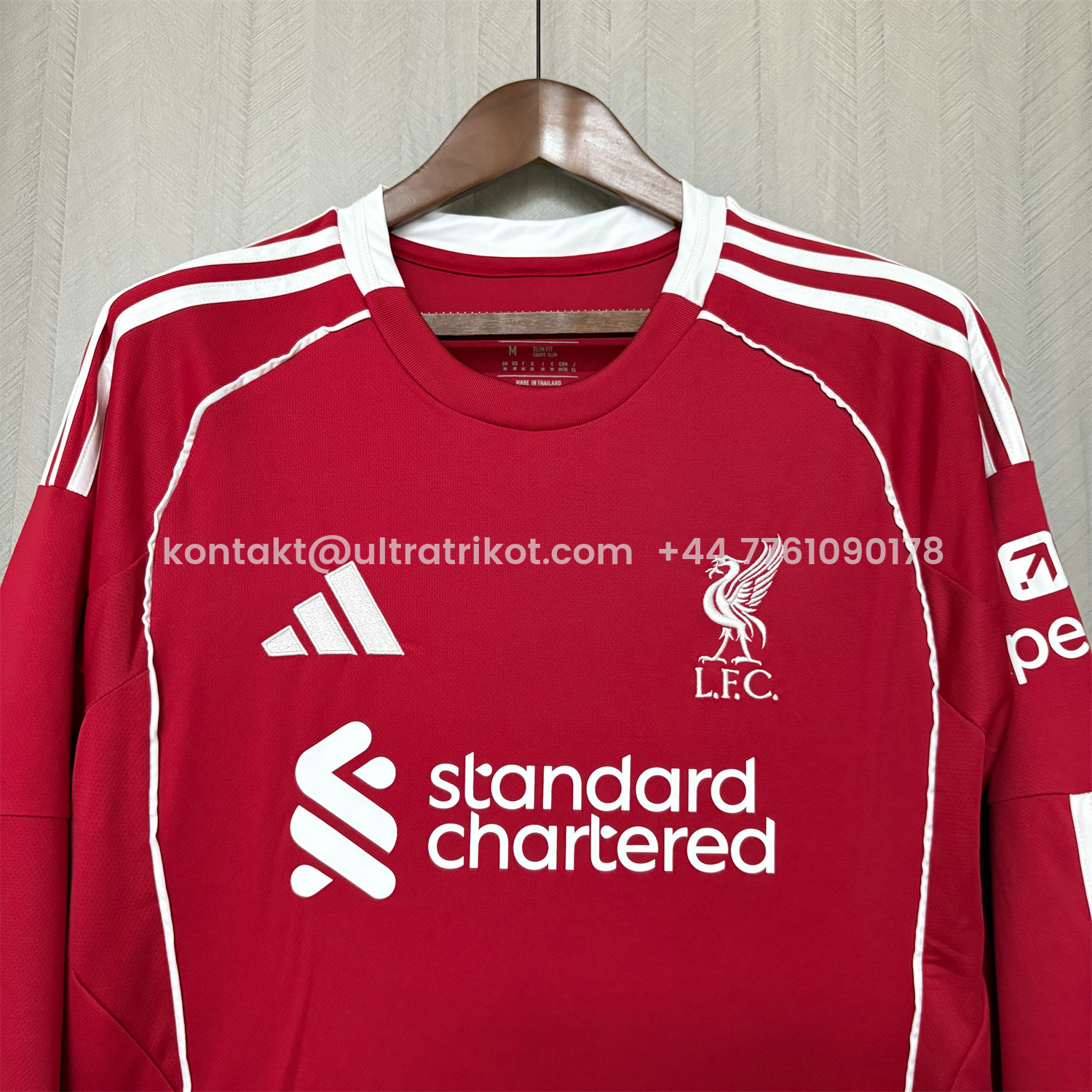 UltraTrikot-Liver.pool 25-26 Home Long Sleeves Jersey - Fans Version