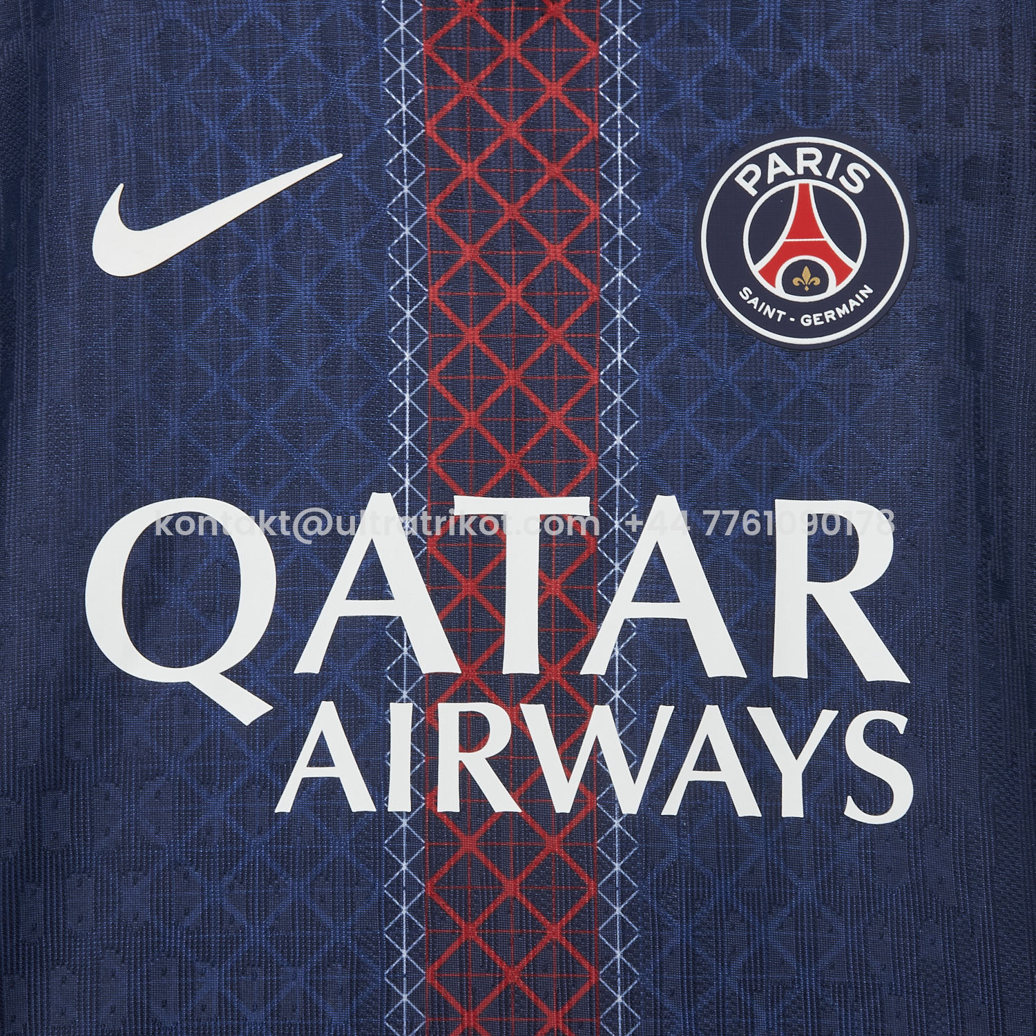 UltraTrikot-Paris Saint-Germain PSG 25-26 Home Kids Kit - Player Version