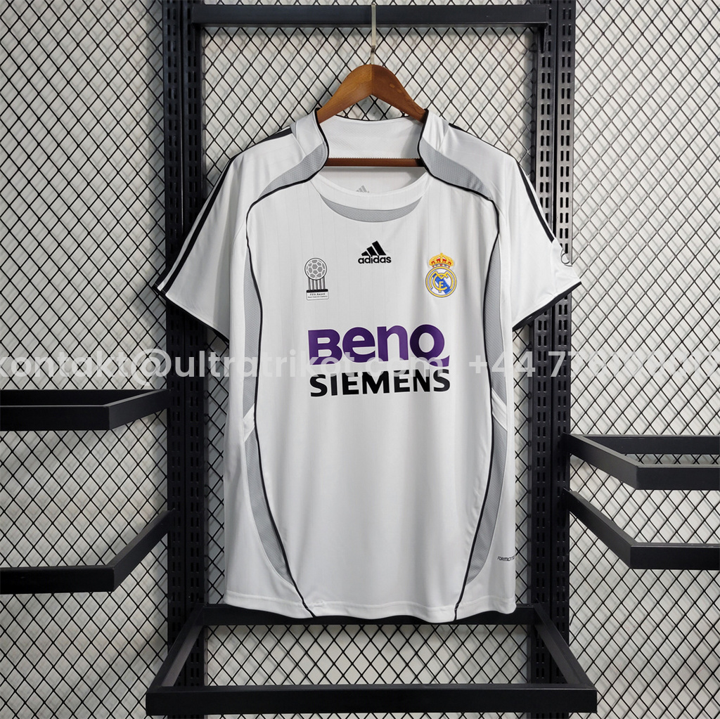 UltraTrikot-Retro Real Madrid 06-07 Home Stadium Jersey