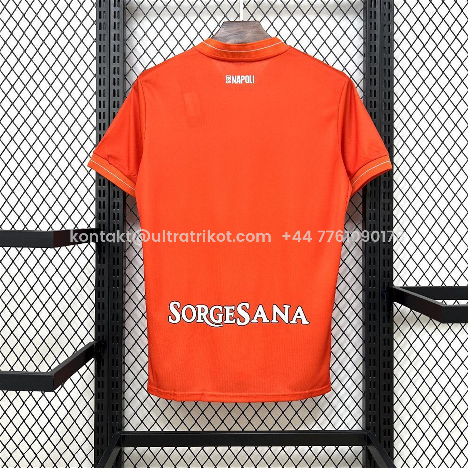 UltraTrikot-Napoli 25-26 Goalkeeper Orange Jersey - Fans Version