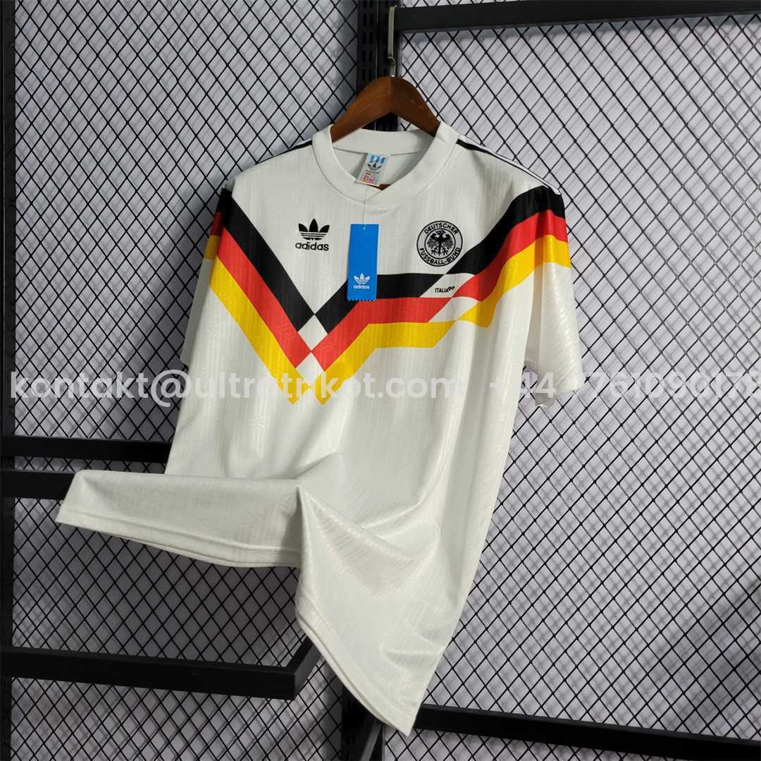 UltraTrikot-Retro Germany 1990 Home Stadium Jersey