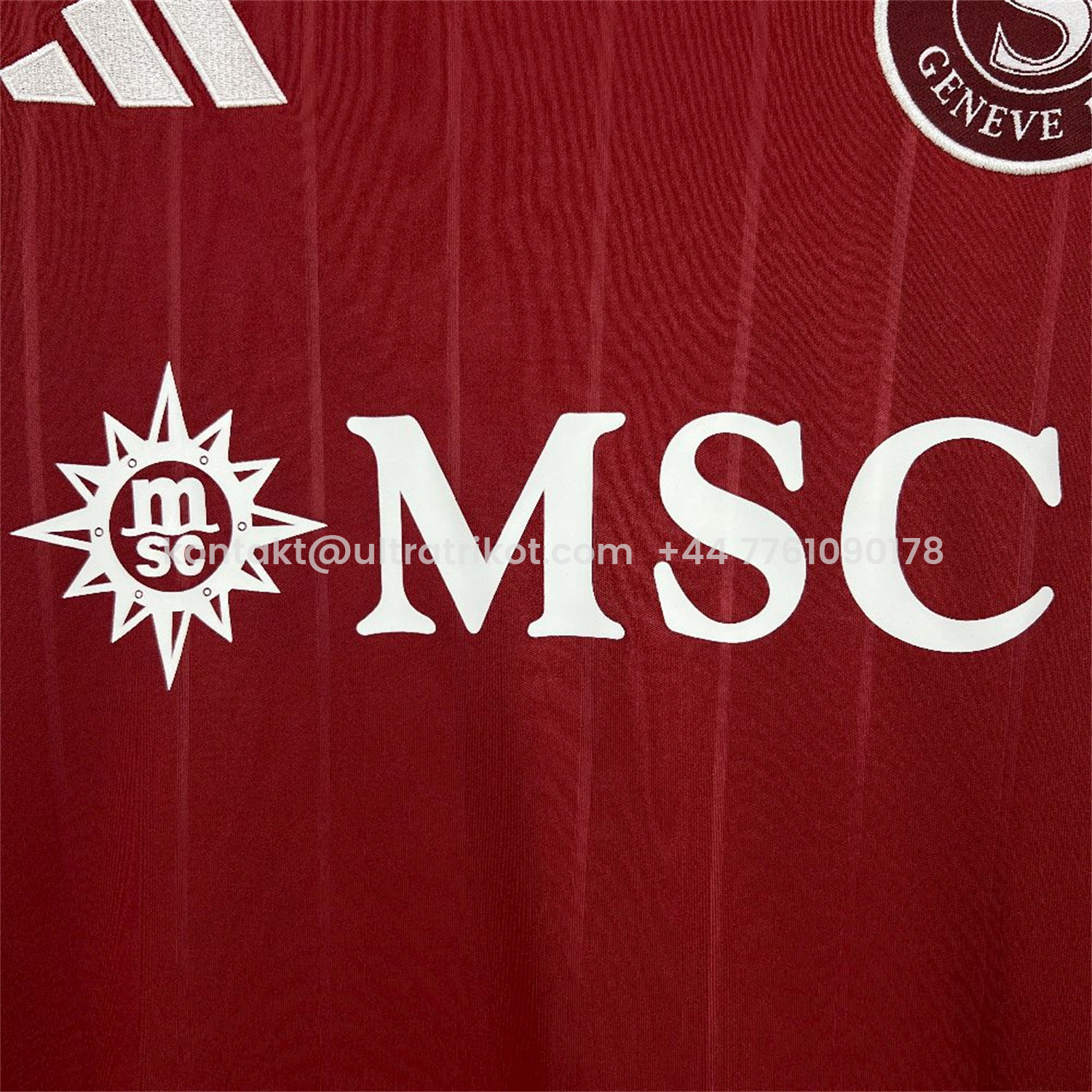 UltraTrikot-Servette 25-26 Home Jersey - Fans Version