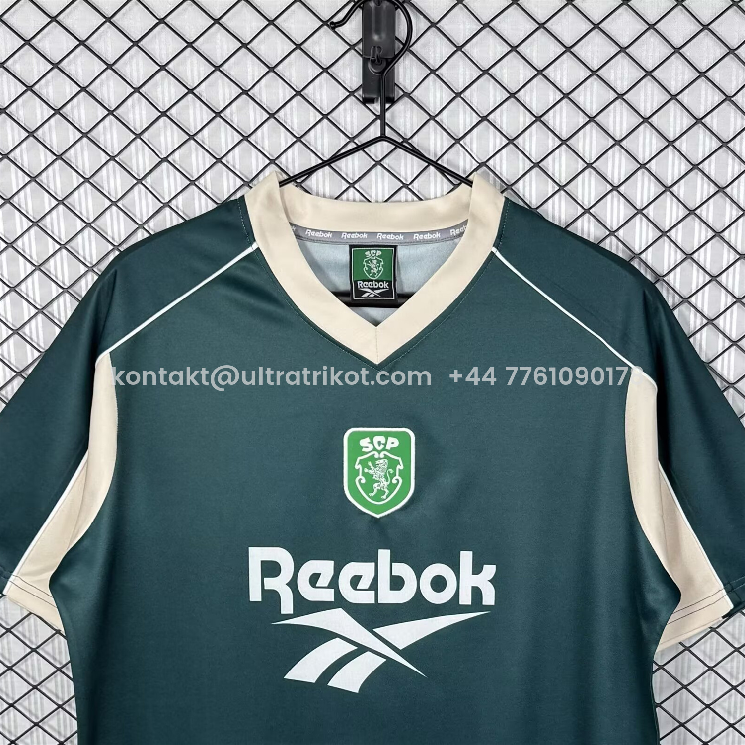 UltraTrikot-Retro Sporting CP 2000-01 Green Training Jersey