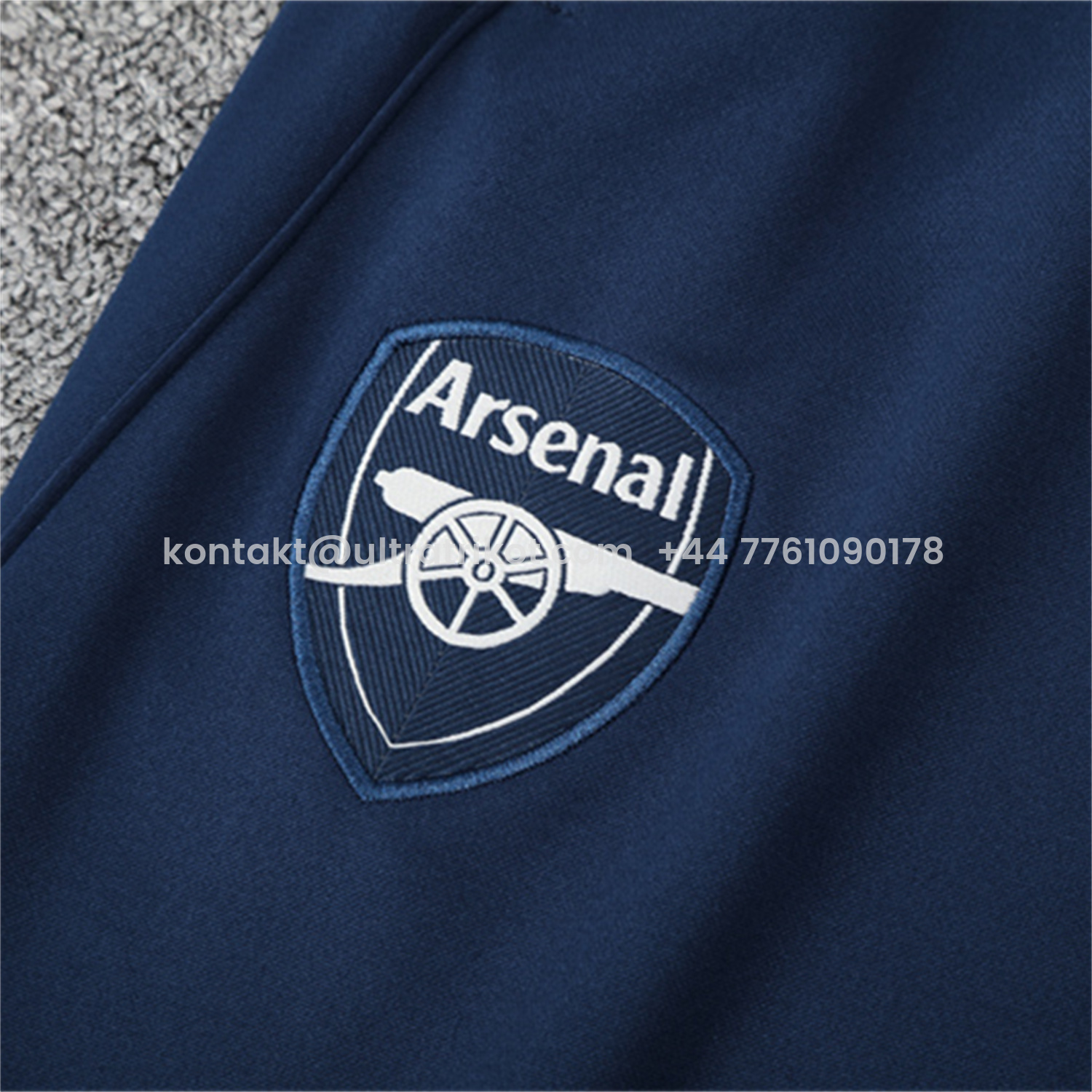 UltraTrikot-Arsenal 25-26 Long Sleeve Training Set - Royal Blue Top & Royal Blue Pants