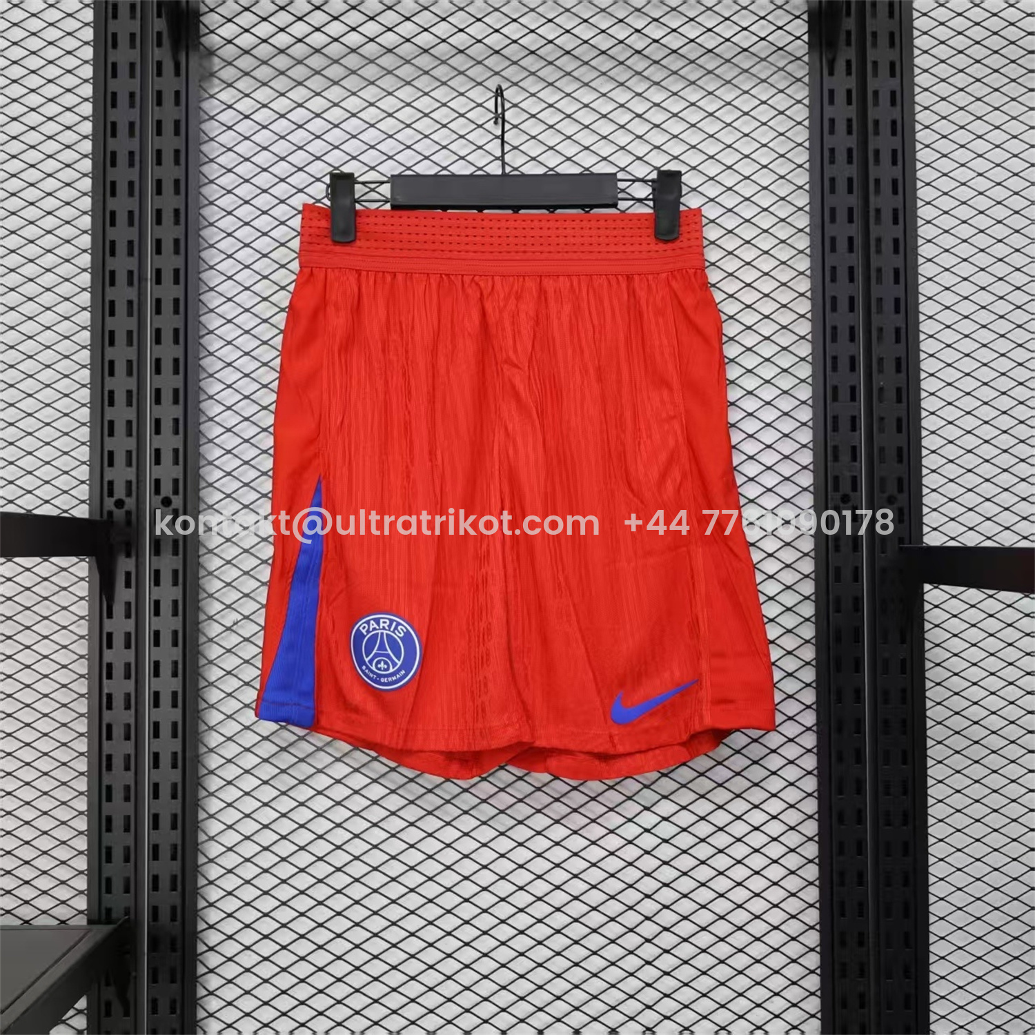UltraTrikot-Paris Saint-Germain PSG 25-26 Third Orange Shorts - Player Version