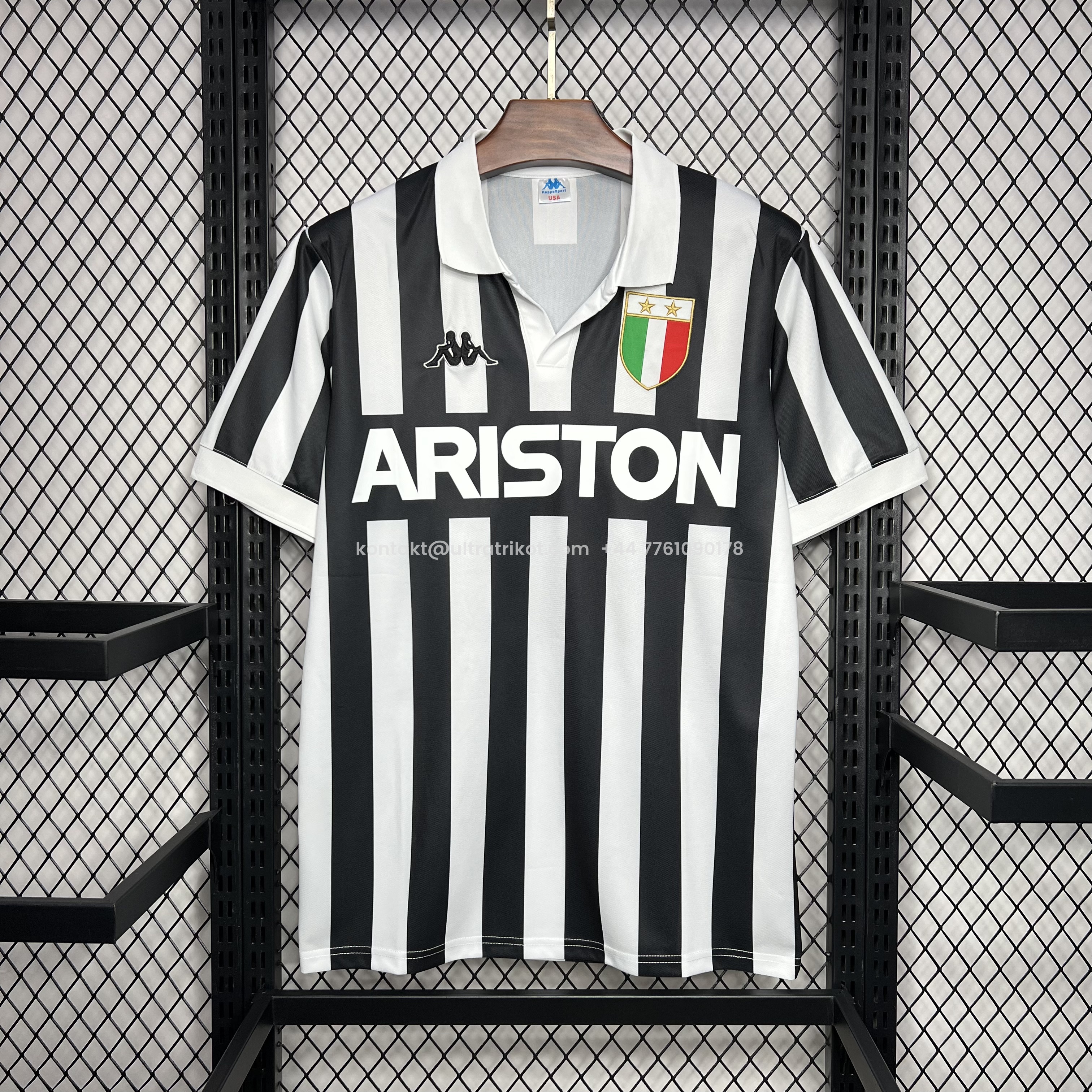 UltraTrikot-Retro Juventus 1984-85 Home Stadium Jersey
