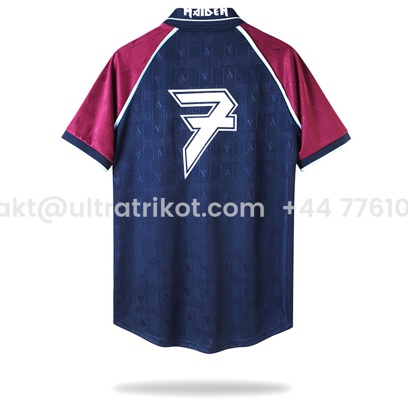UltraTrikot-Retro Iron Maiden 1999-01 Home Stadium Jersey