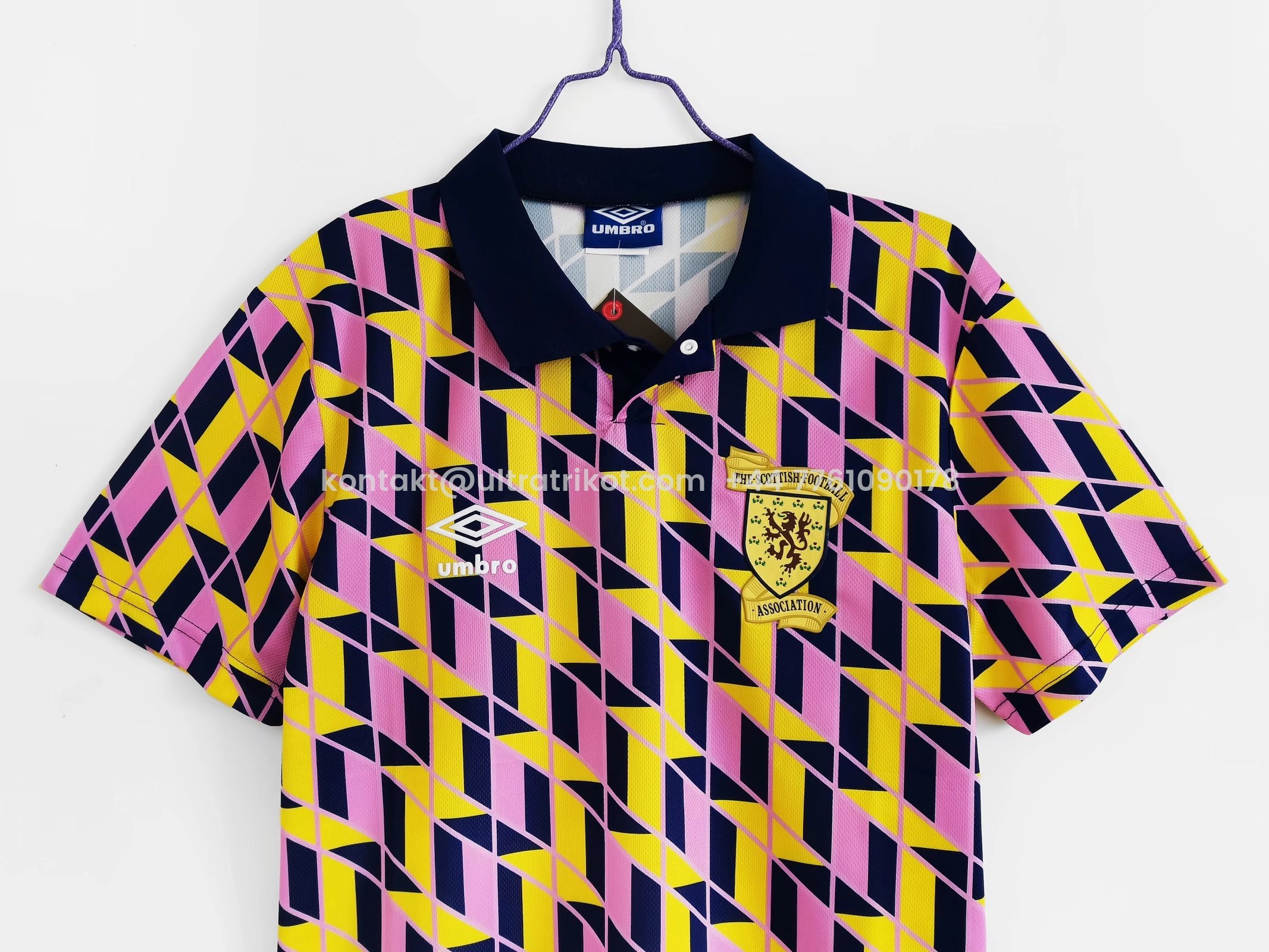 UltraTrikot-Retro S-c-o.t l.a-n.d 1988-89 Third Jersey - Fans Version