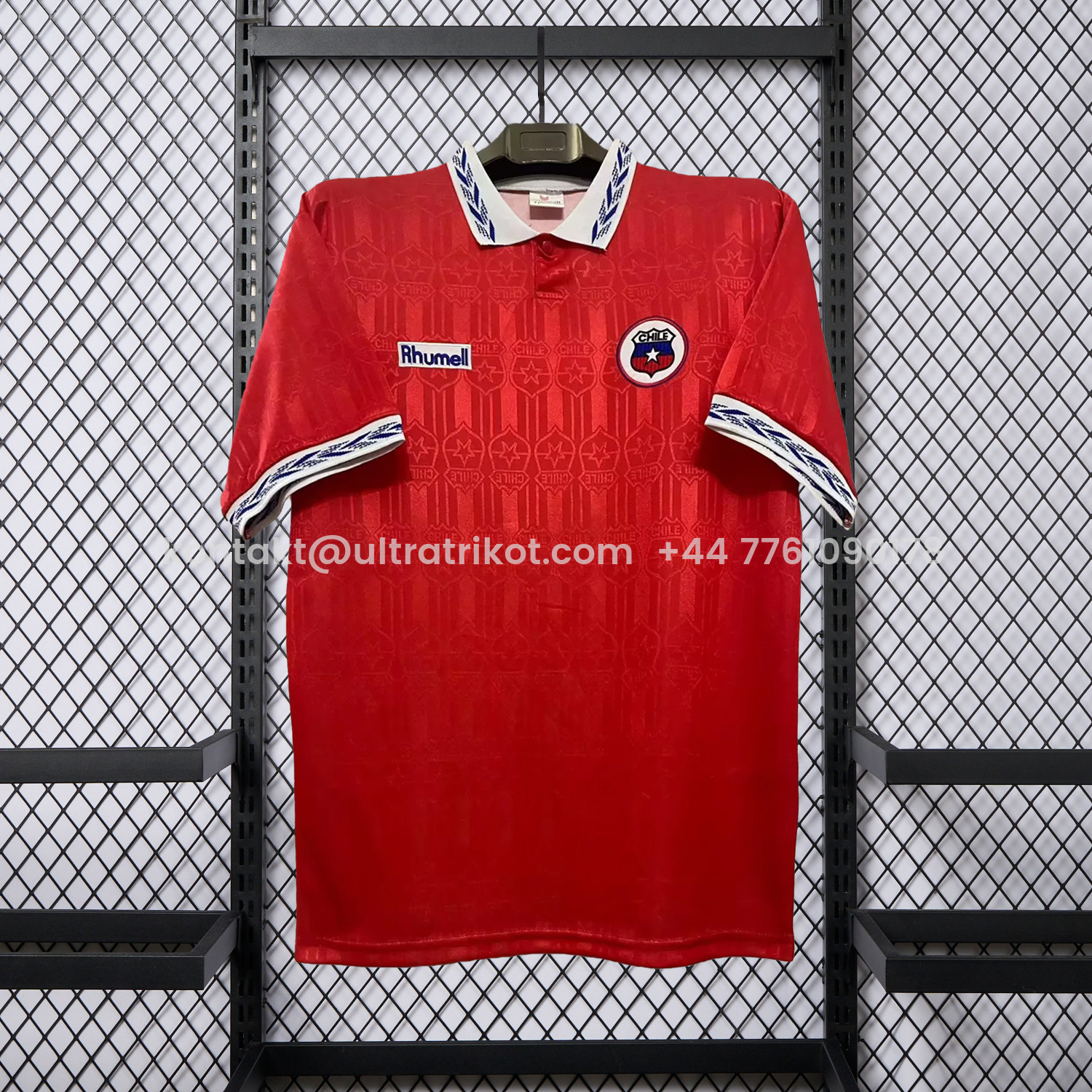 UltraTrikot-Retro Chile 1995 Home Red Jersey