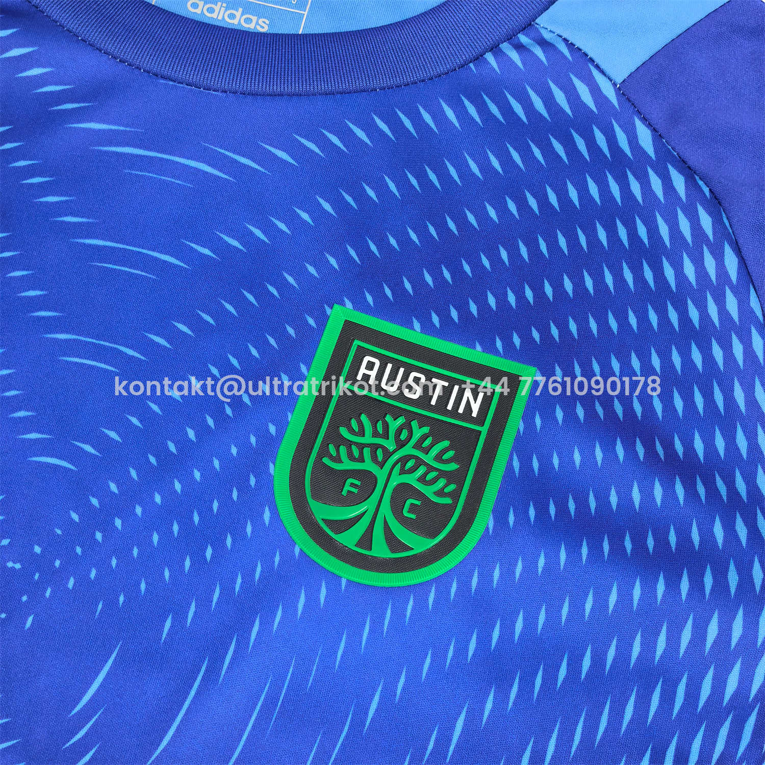 UltraTrikot-Austin 25-26 Blue Goalkeeper Jersey - Fans Version