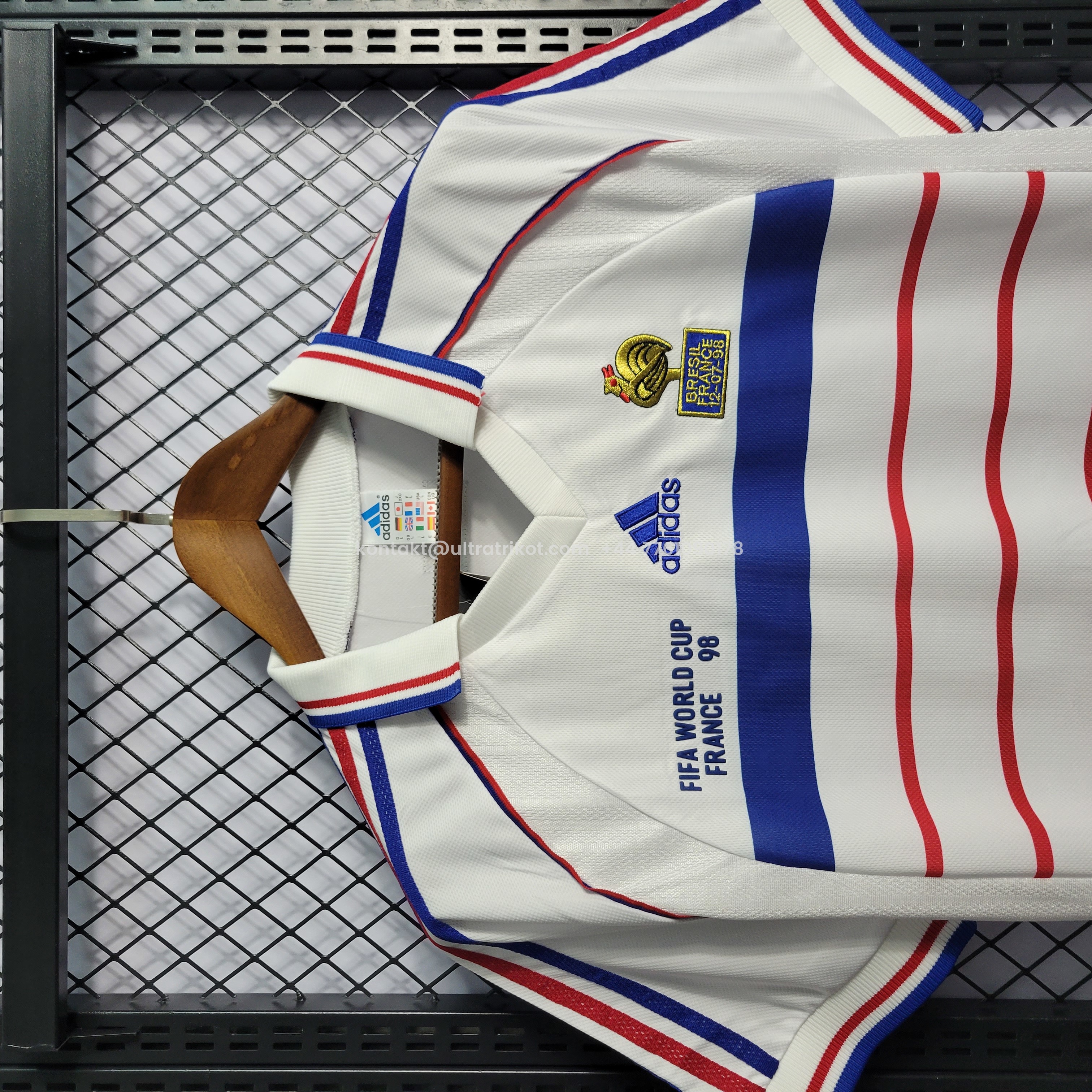 UltraTrikot-Retro France 1998 Away Stadium Jersey