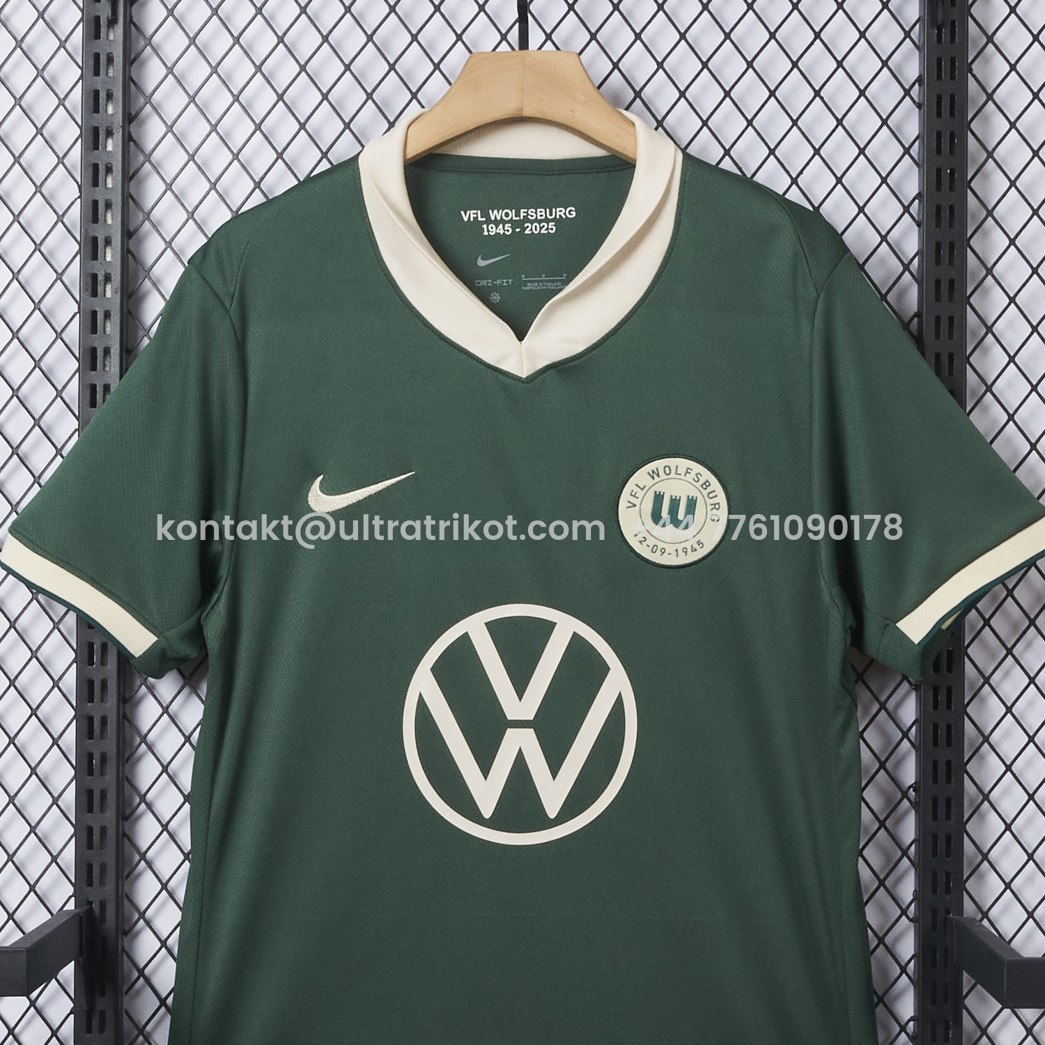 UltraTrikot-Wolfsburg 25-26 80th Anniversary Special Jersey - Fans Version