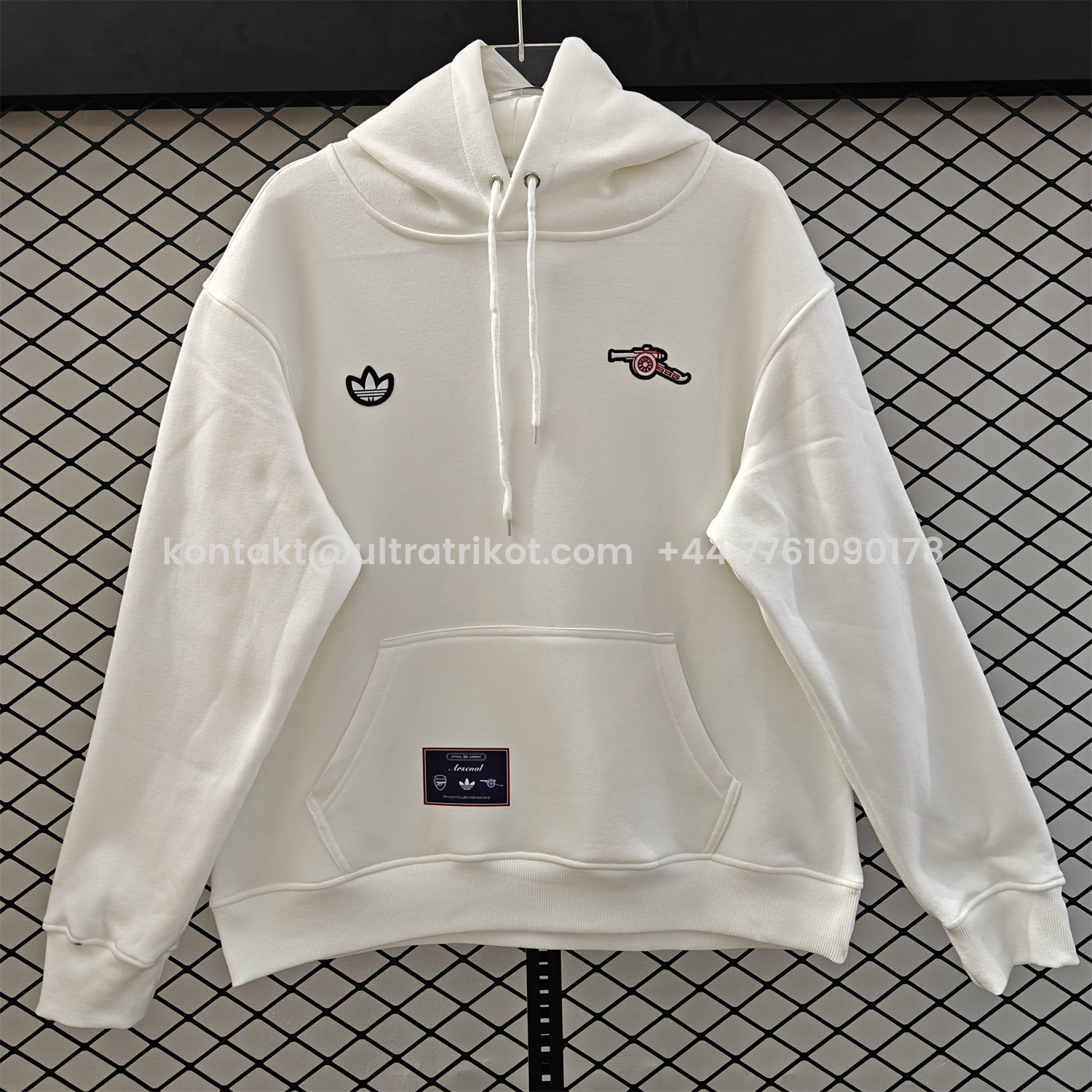 UltraTrikot-Arsenal 25-26 Originals Terrace Icon Unisex Pullover Hoodie