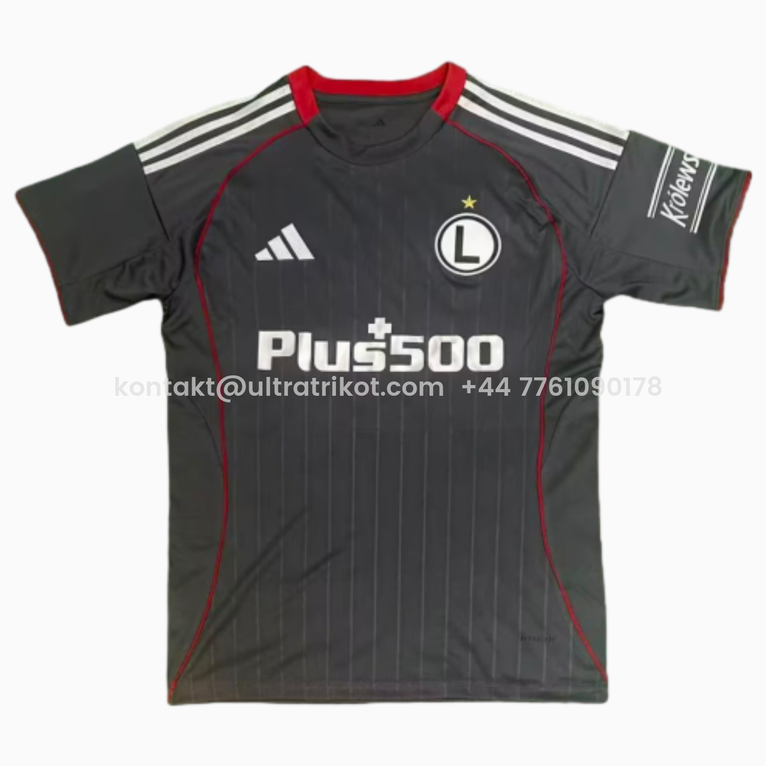 UltraTrikot-Legia Warszawa 25-26 Third Black Jersey - Fans Version