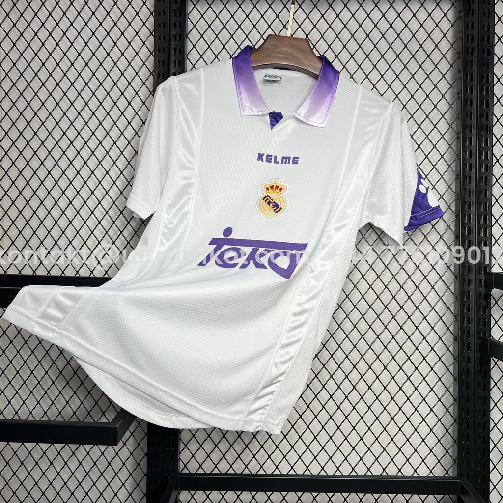 UltraTrikot-Retro Real Madrid 1997-98 Home Stadium Jersey