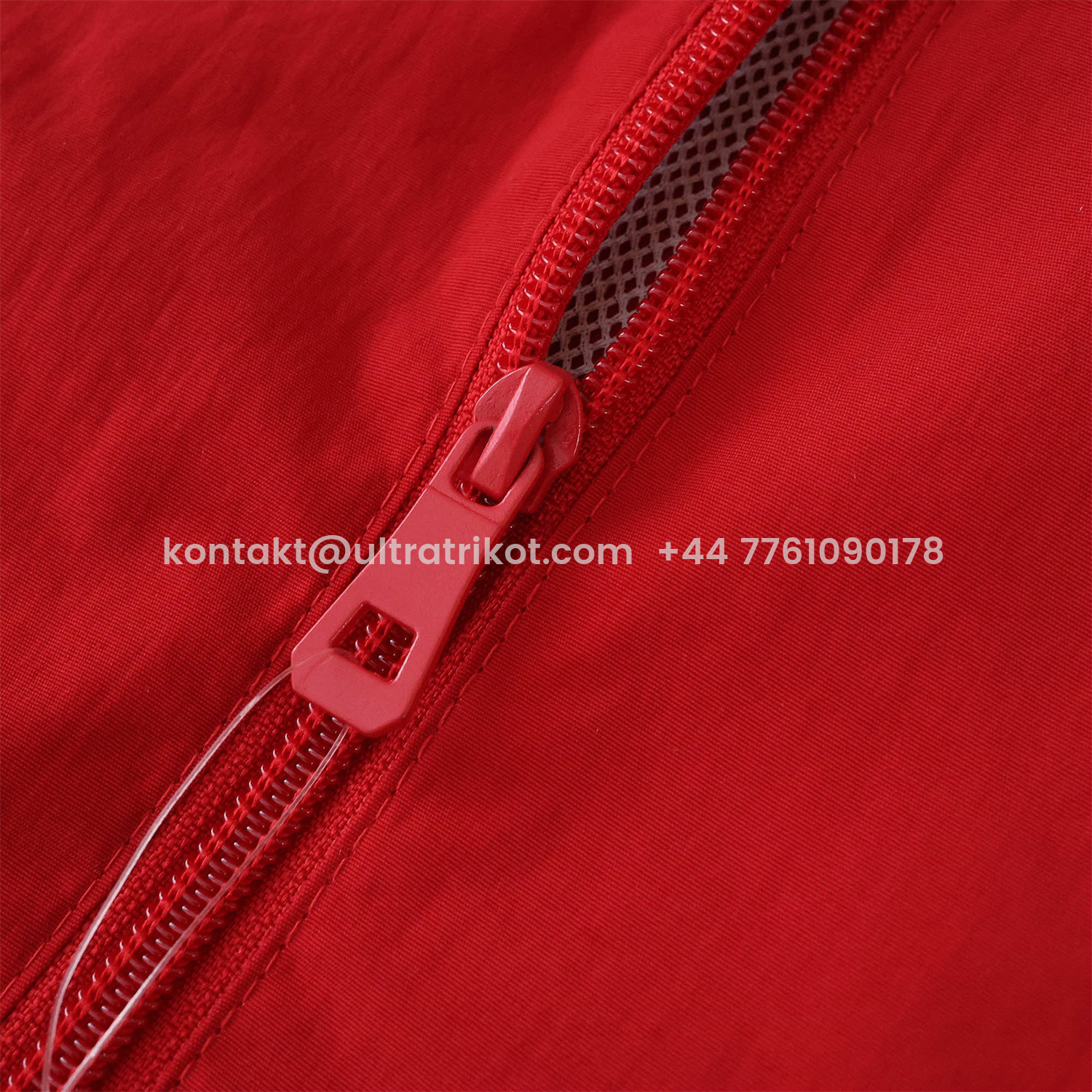 UltraTrikot-Arsenal 25-26 Throwback Windbreaker Jacket - Red