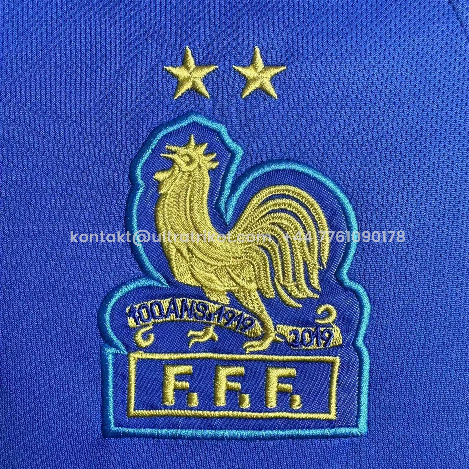 UltraTrikot-Retro France 2019 100th Anniversary Jersey