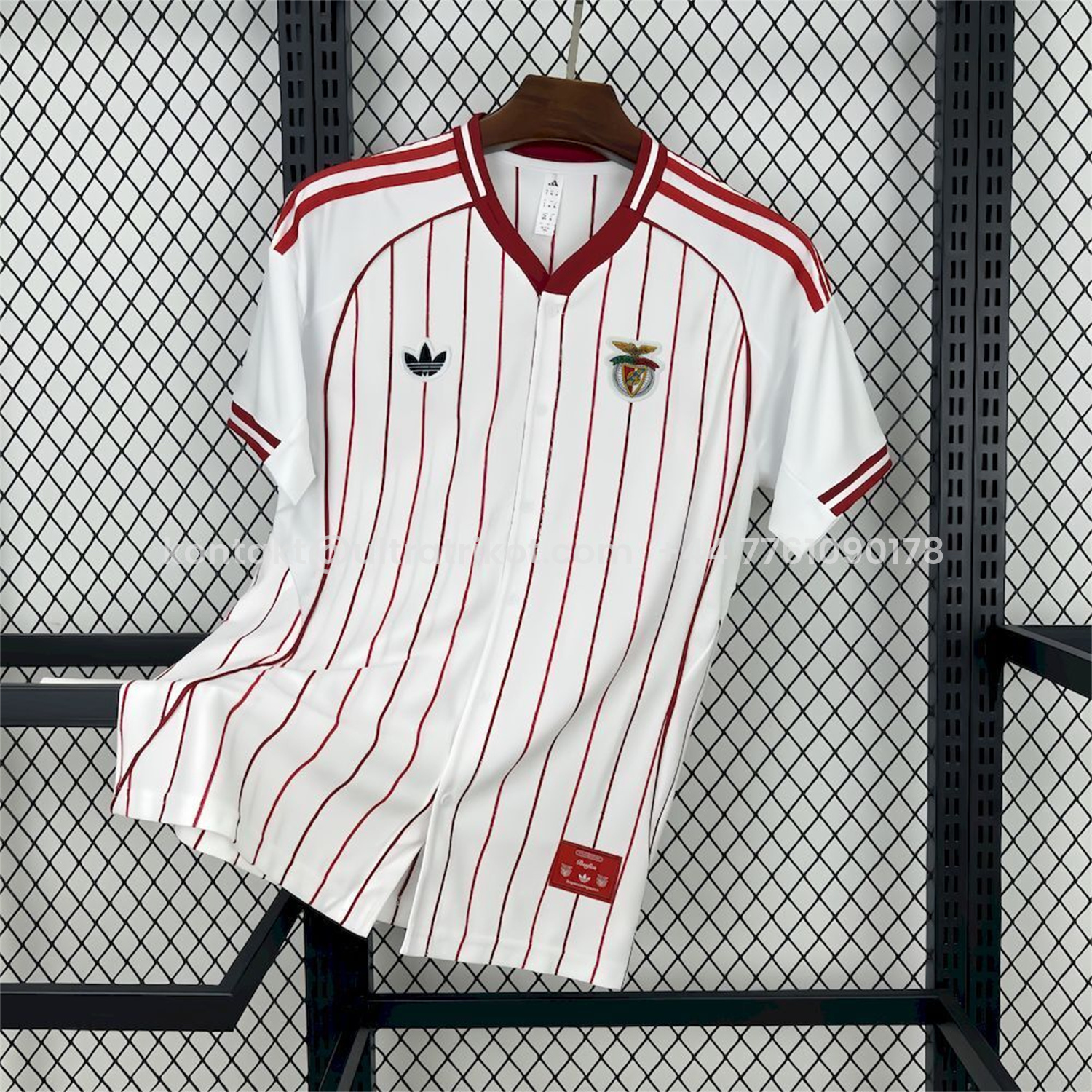 UltraTrikot-Benfica 25-26 White Baseball Jersey