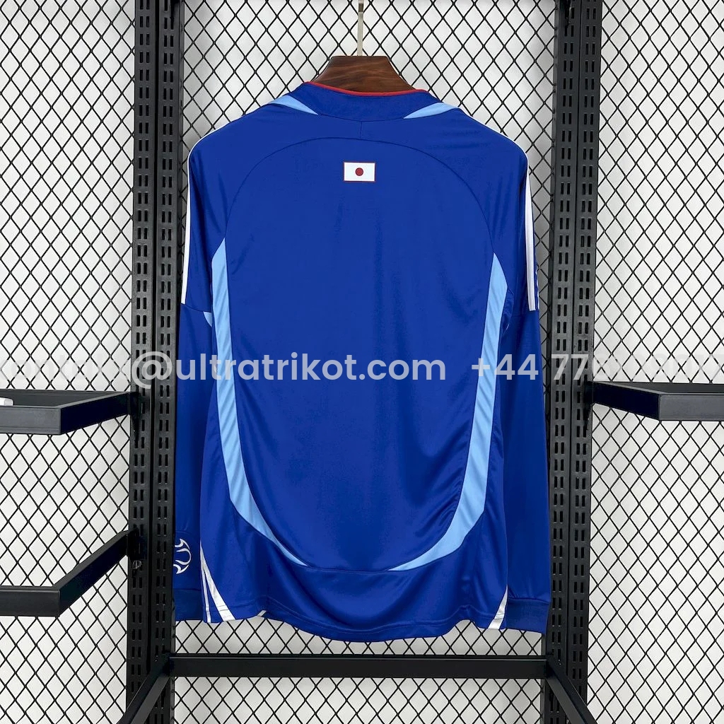 UltraTrikot-Retro Japan 2006 Home Long Sleeves Jersey